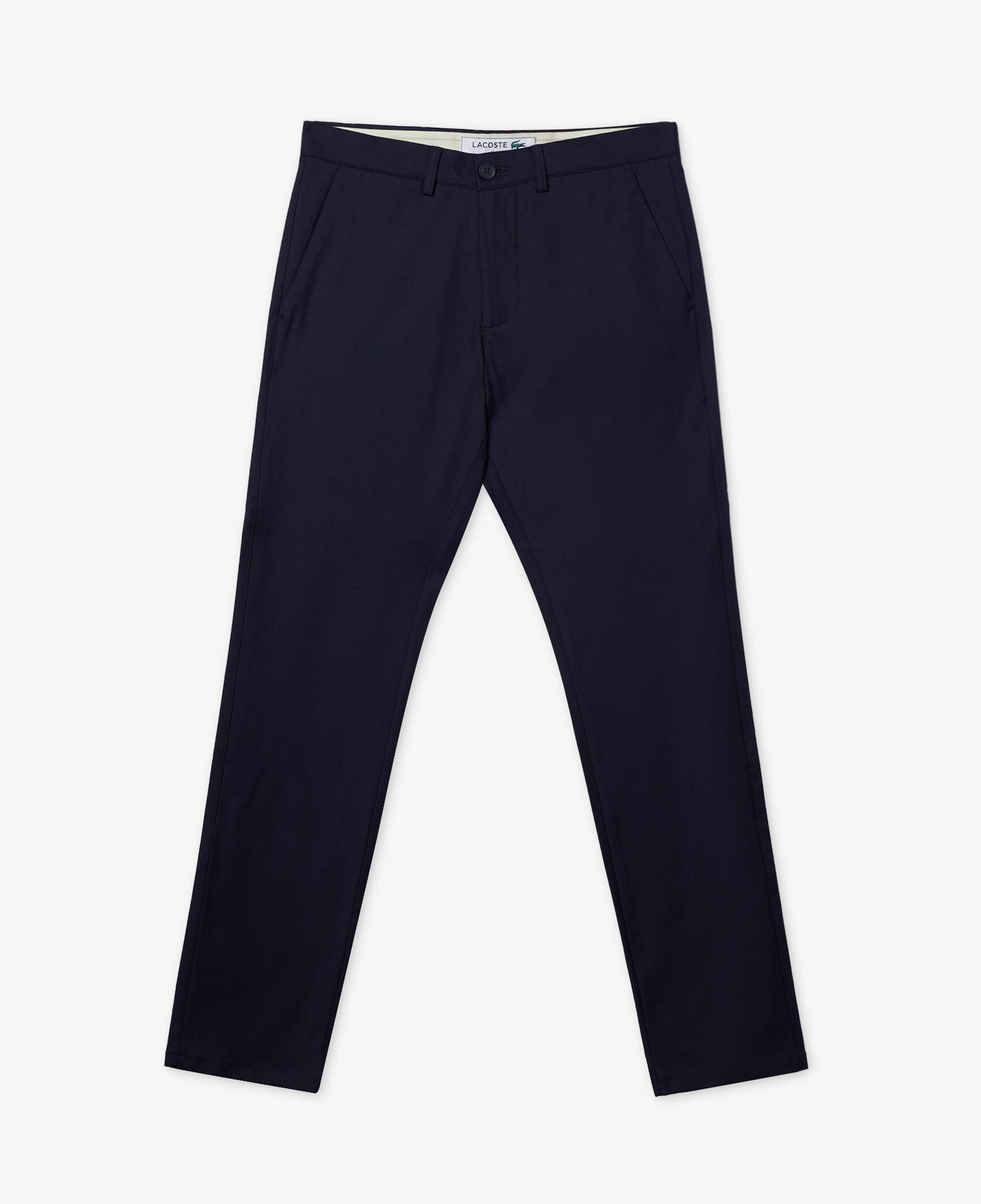 Lacoste Erkek Slim Fit Chino Lacivert Pantolon