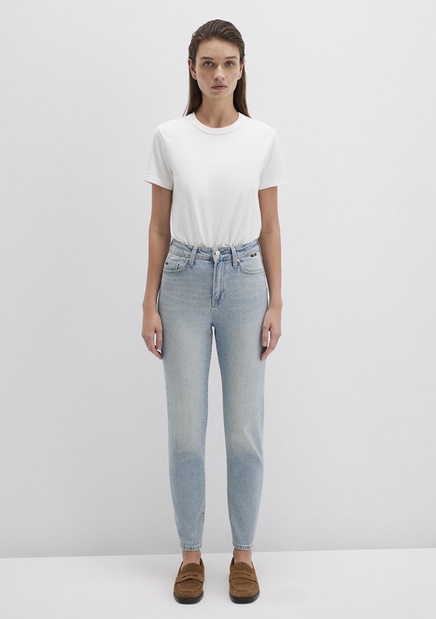 Mavi Star Classic Denim Puslu Açık Mavi Jean Pantolon 101077-90535