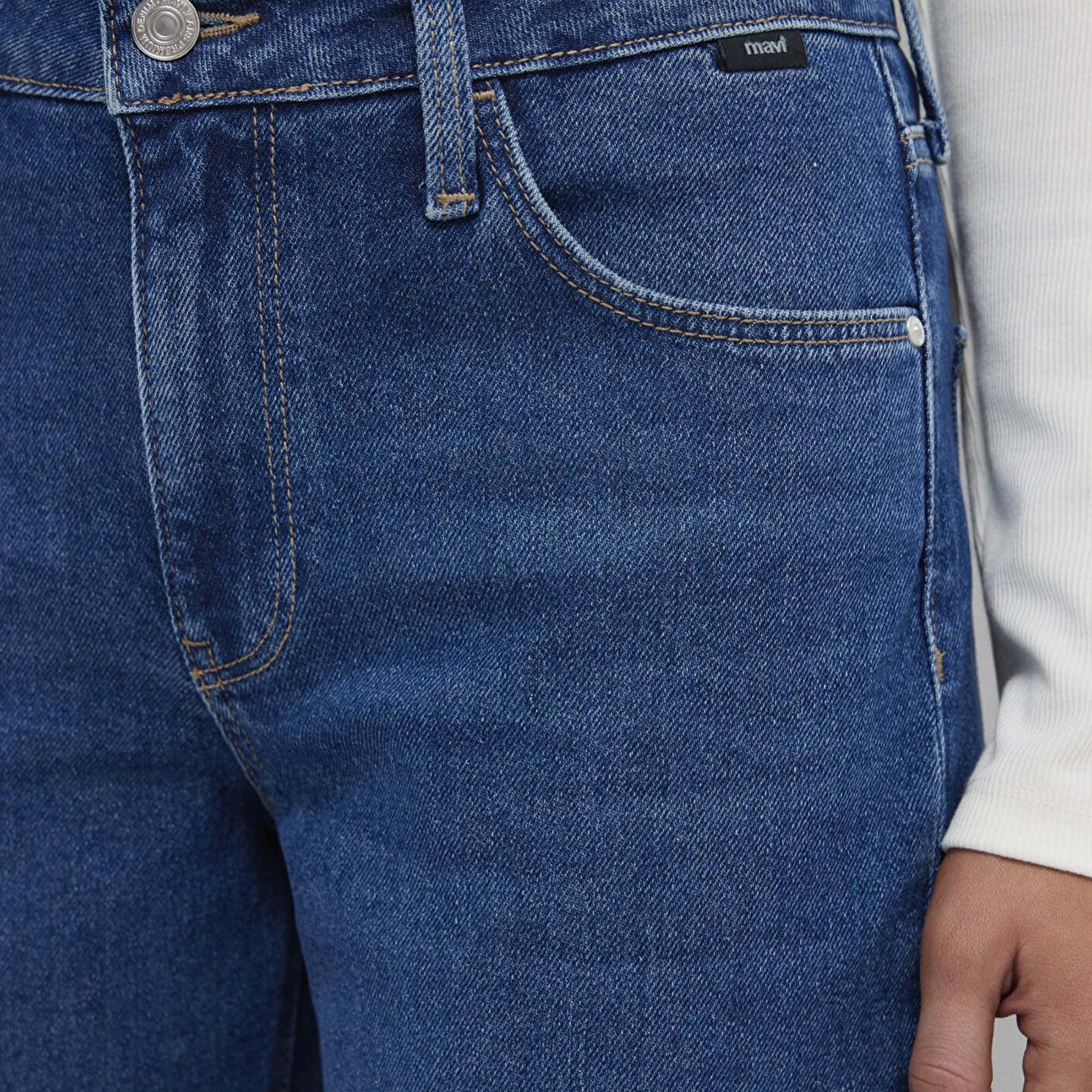 Mavi İbiza Real Blue Gölgeli Koyu Mavi Jean Pantolon 1010530-90504