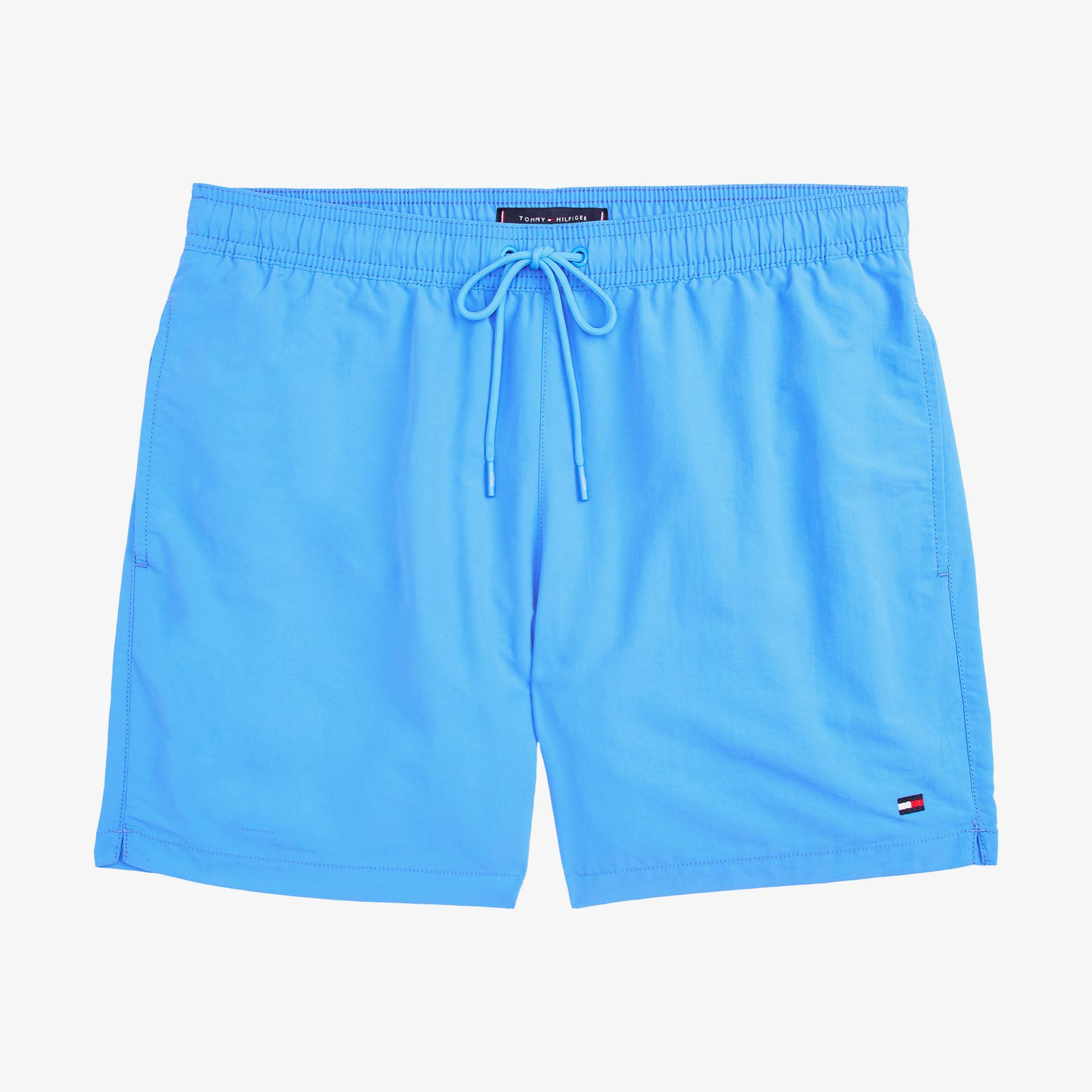 Tommy Hilfiger Essentials Erkek Mavi Deniz Şortu