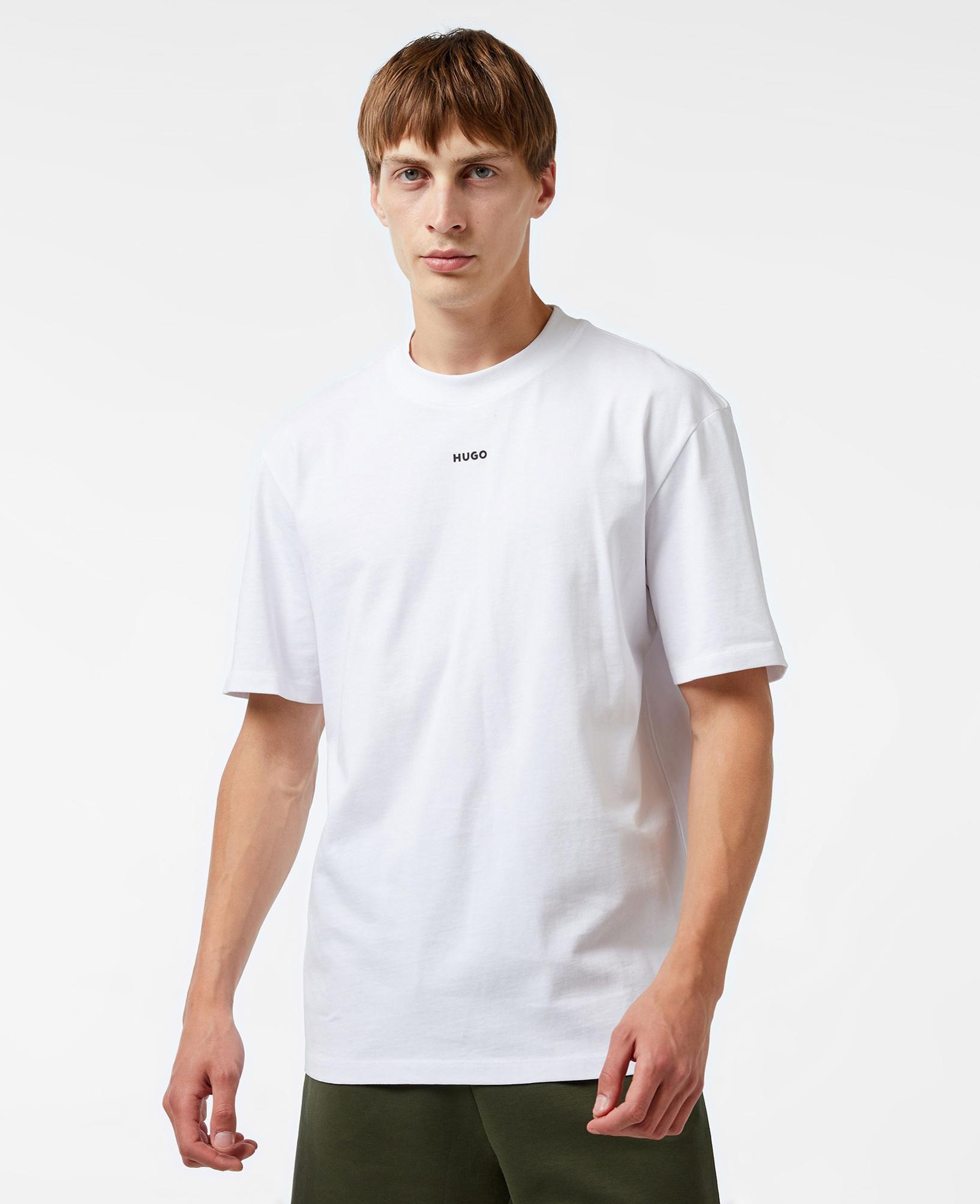 Hugo Dapolino Erkek Beyaz T-Shirt