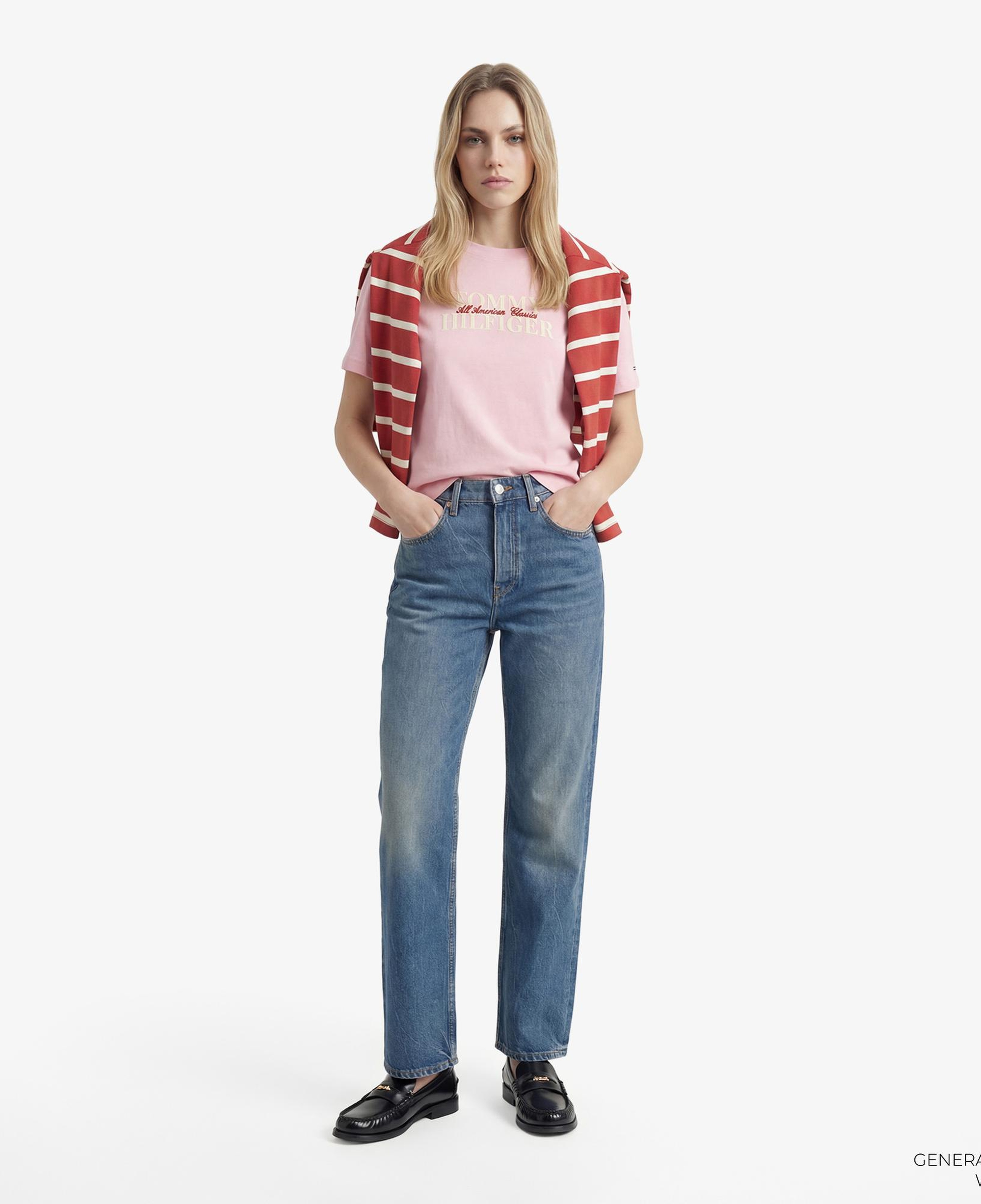 Tommy Hilfiger Classics Kadın Pembe T-Shirt