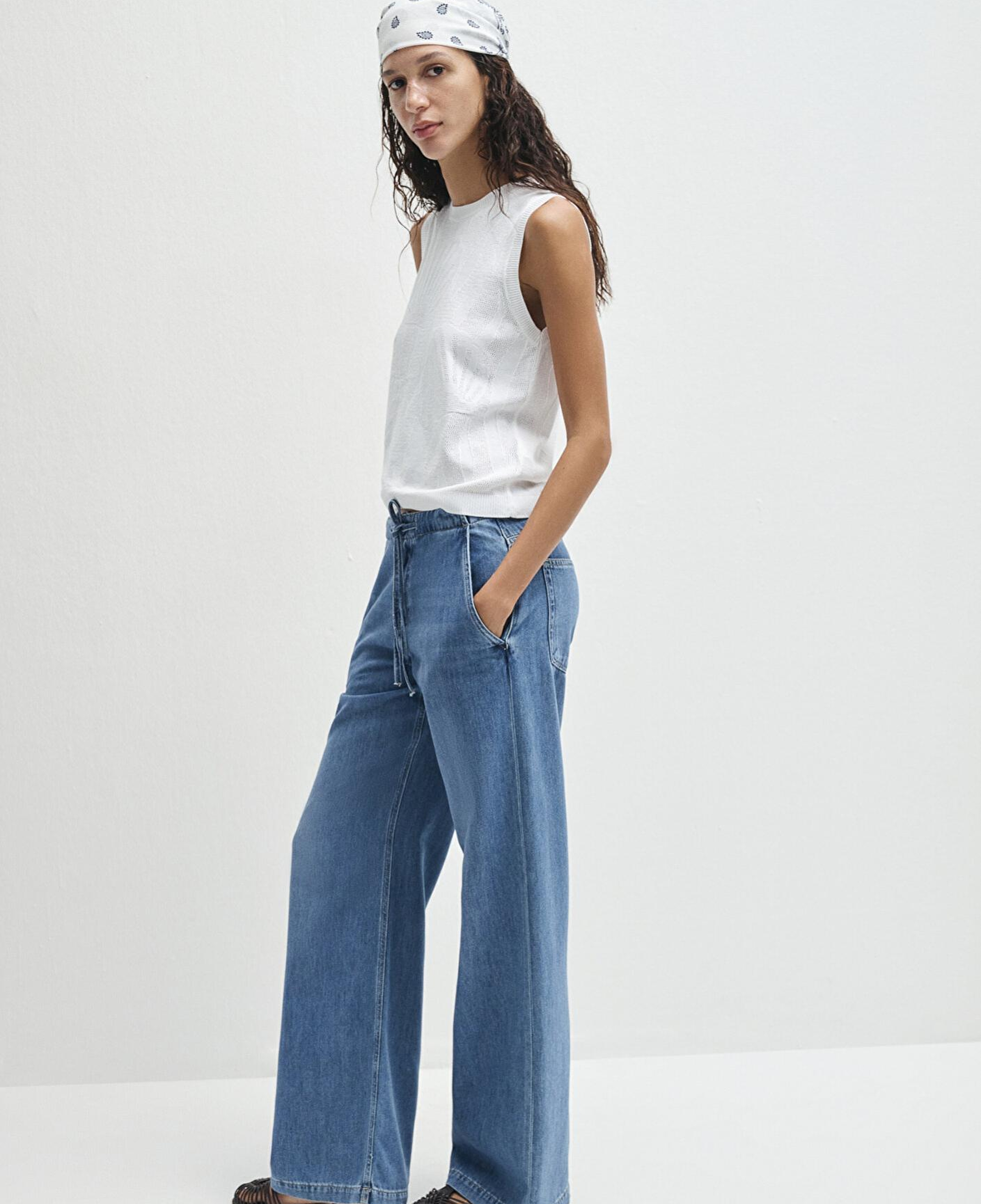 Mavi Liny Akdeniz Açık Mavi Jean Pantolon 1012638-90364