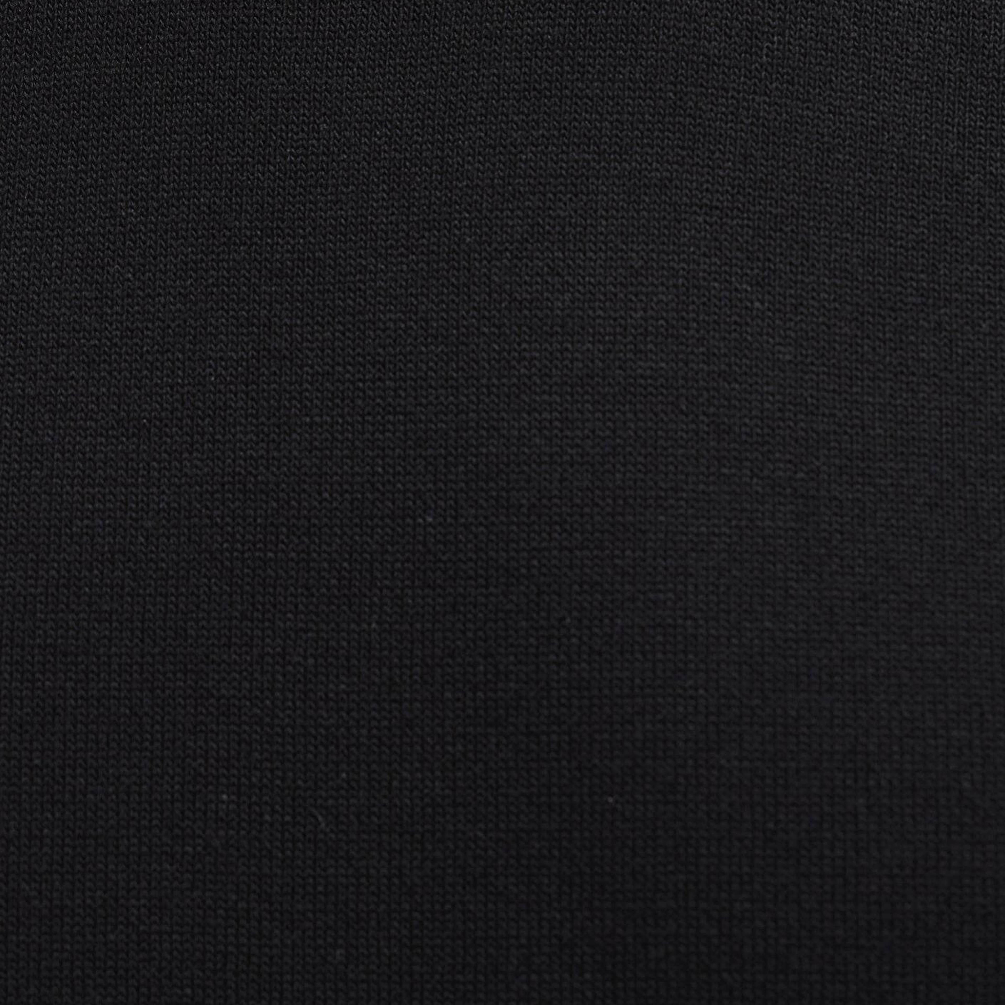 Mavi Kısa Kollu Siyah Triko Tişört Fitted / Vücuda Oturan Kesim 0710250-900