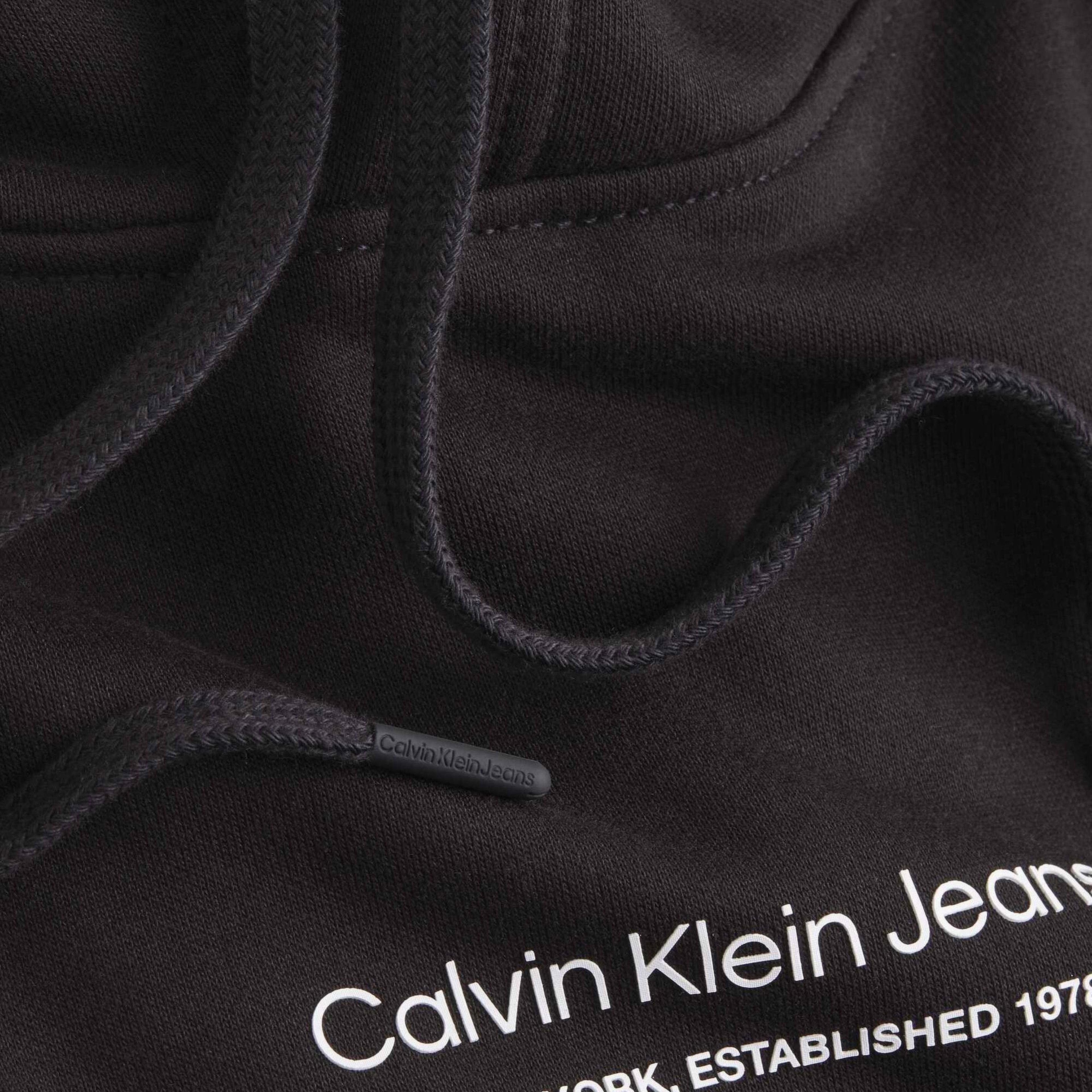 Calvin Klein Jeans Senses Erkek Siyah Sweatshirt