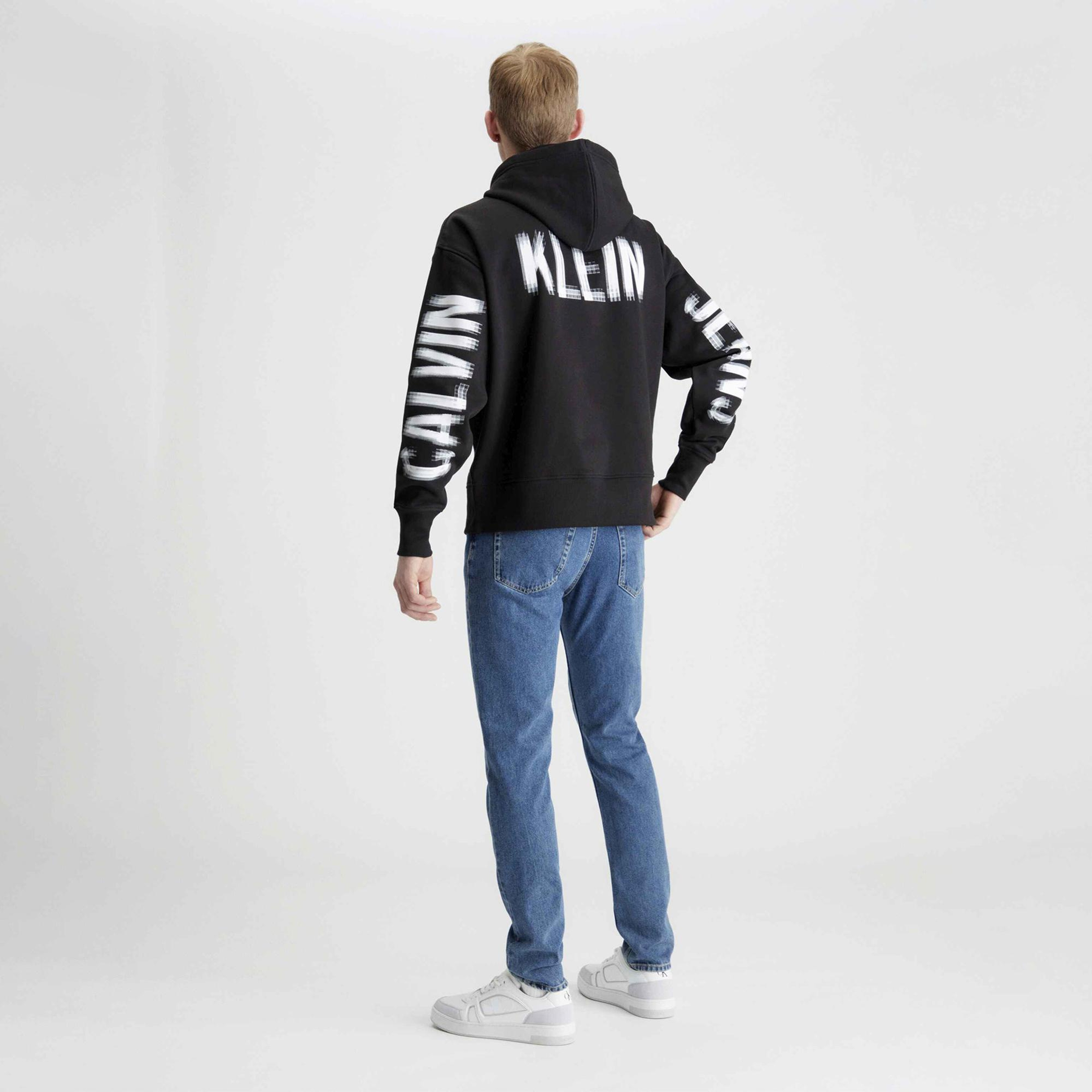 Calvin Klein Jeans Senses Erkek Siyah Sweatshirt