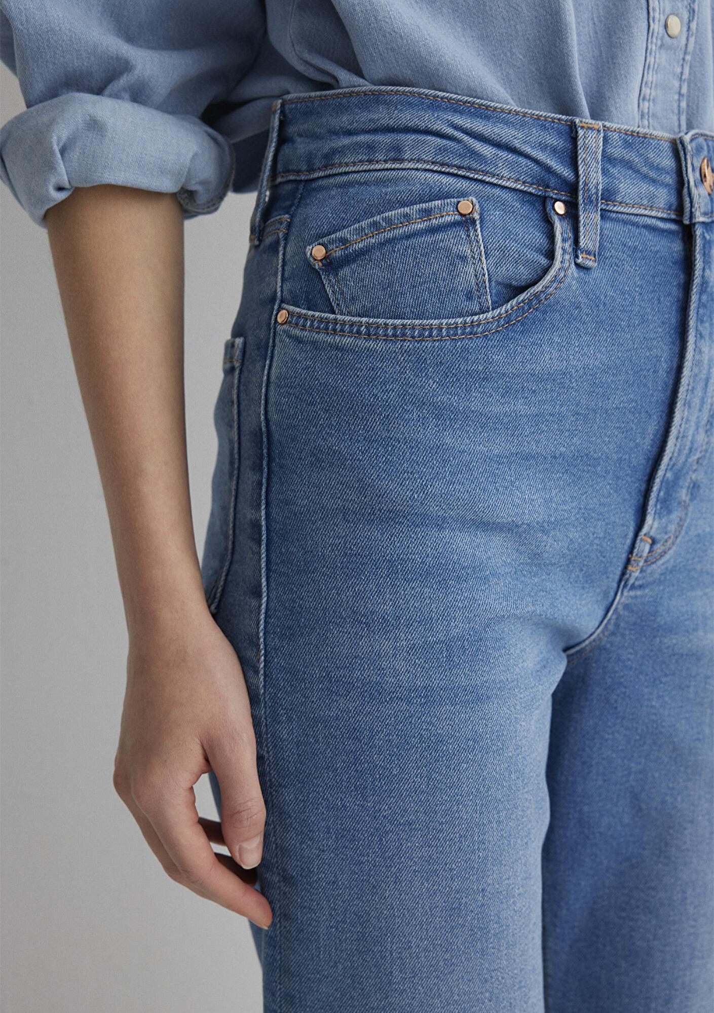 Mavi Los Angeles Gold Shape Indigo Mavisi Jean Pantolon 1010349-89225