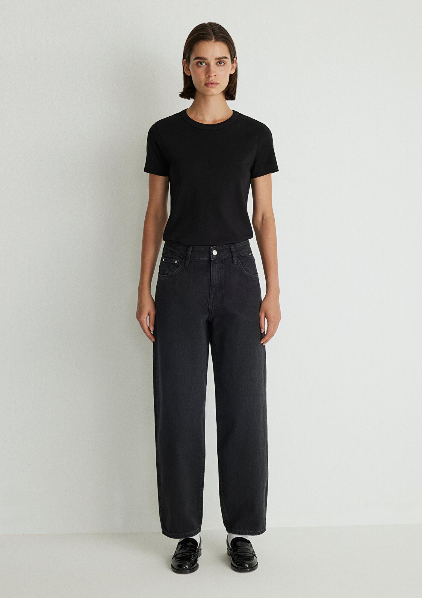 Mavi Leila Real Blue Gri Smoke Jean Pantolon 1010600-88244