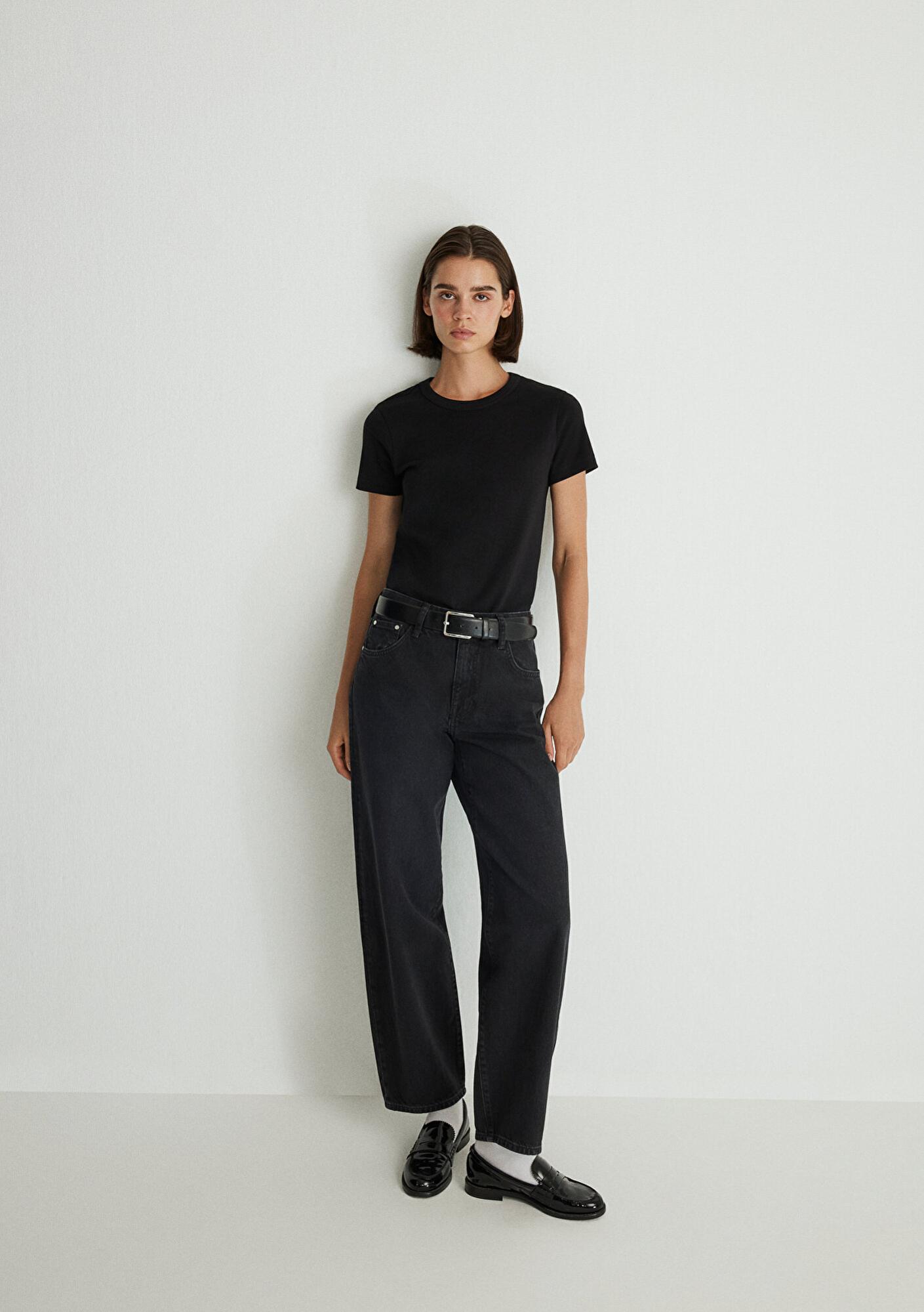 Mavi Leila Real Blue Gri Smoke Jean Pantolon 1010600-88244