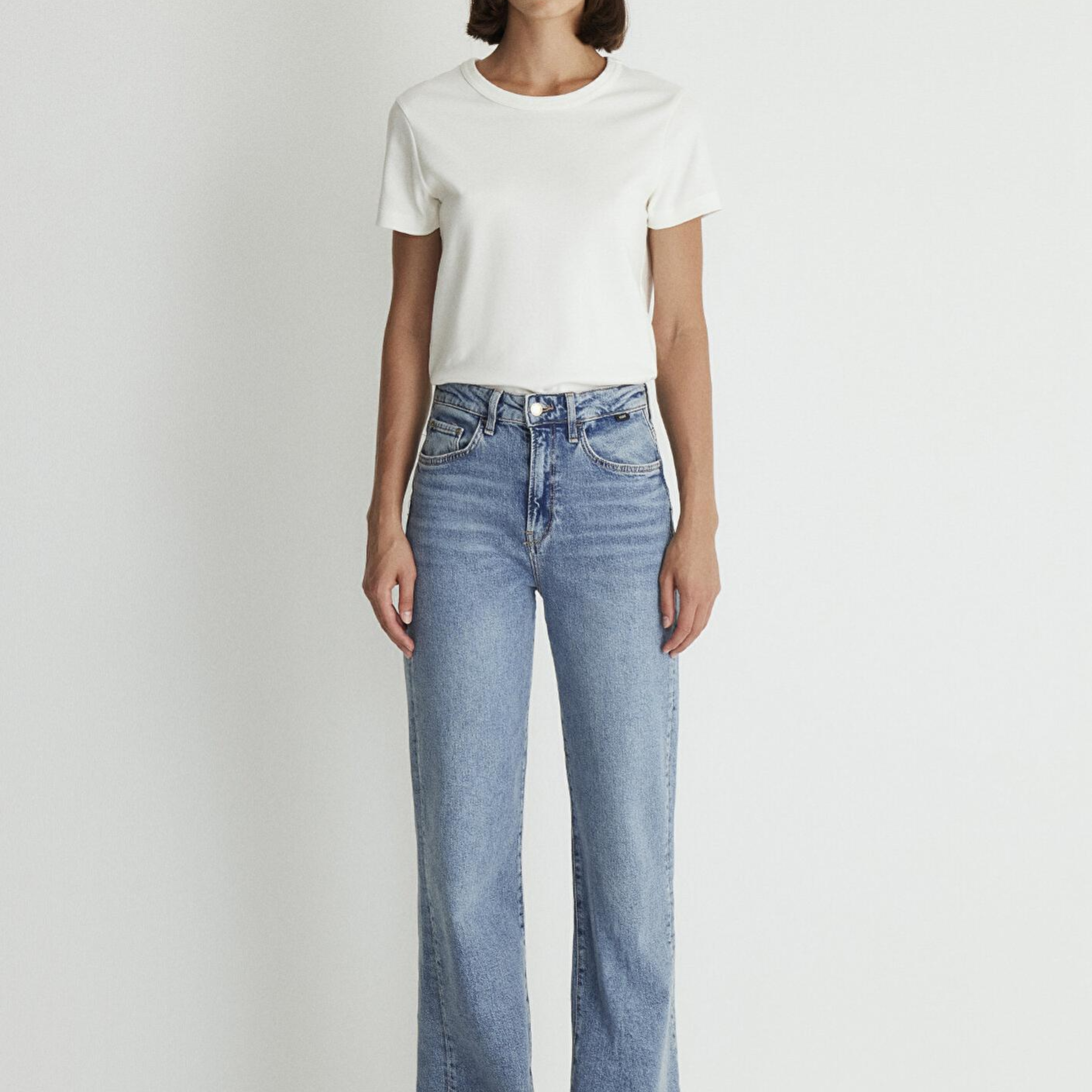 Mavi Victoria Mavi Premium Puslu Açık Mavi Jean Pantolon 101072-88212