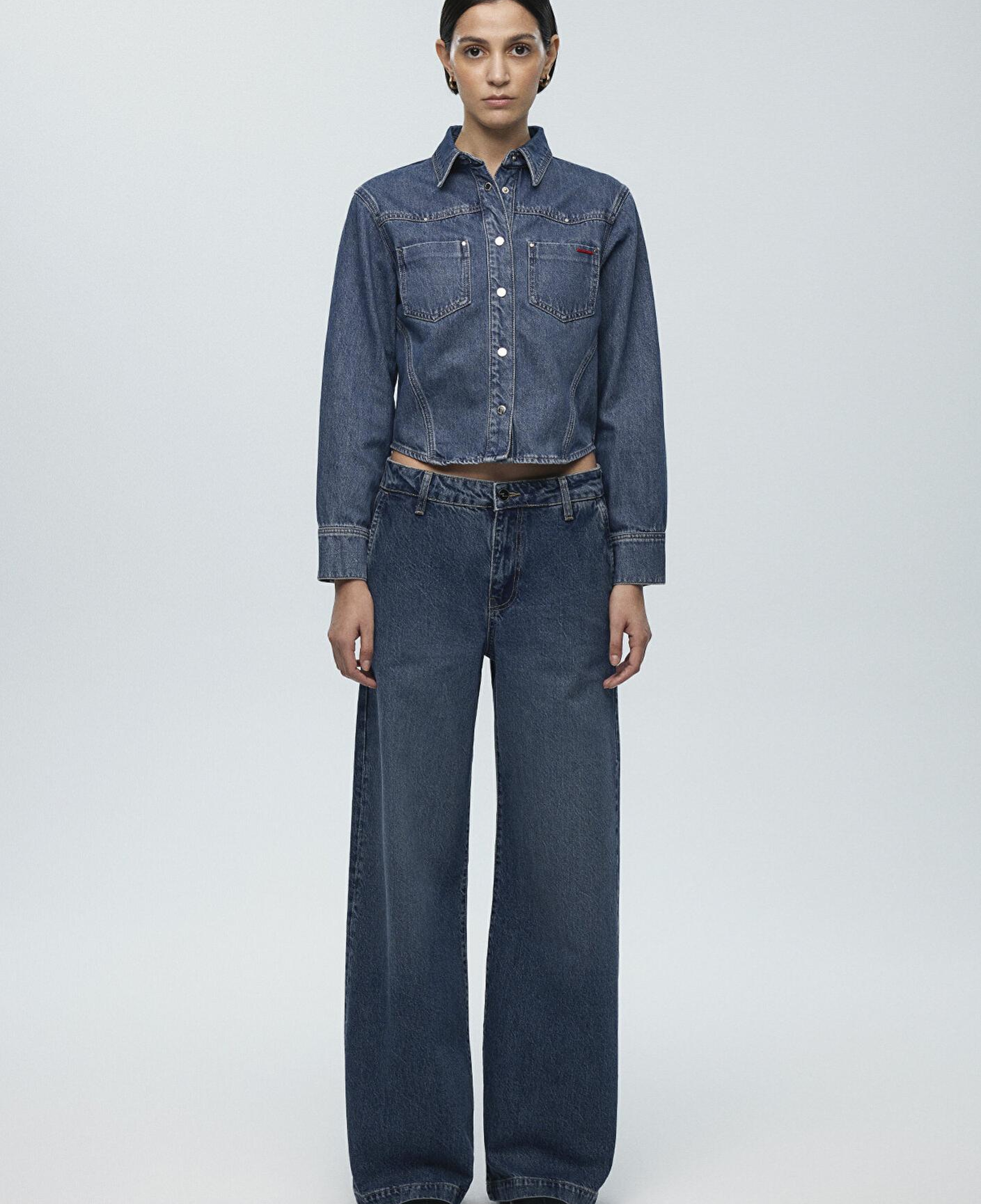 Mavi Karen Iconic Vintage Koyu Mavi Jean Pantolon 1010742-89118