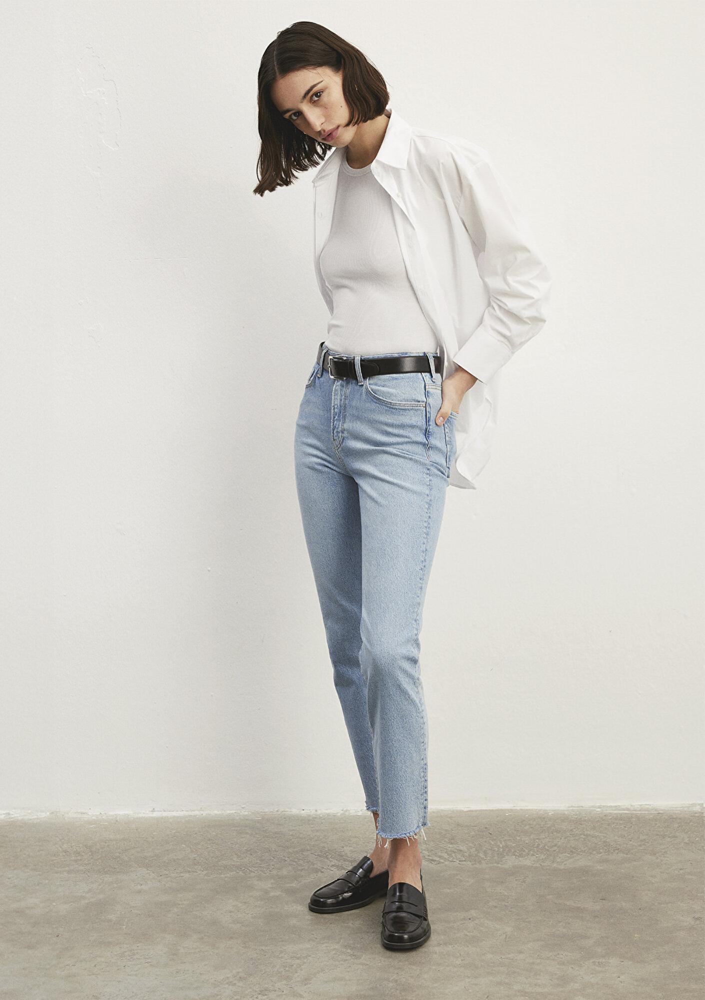 Mavi New York Classic Denim Buz Mavi Jean Pantolon 101441-86391