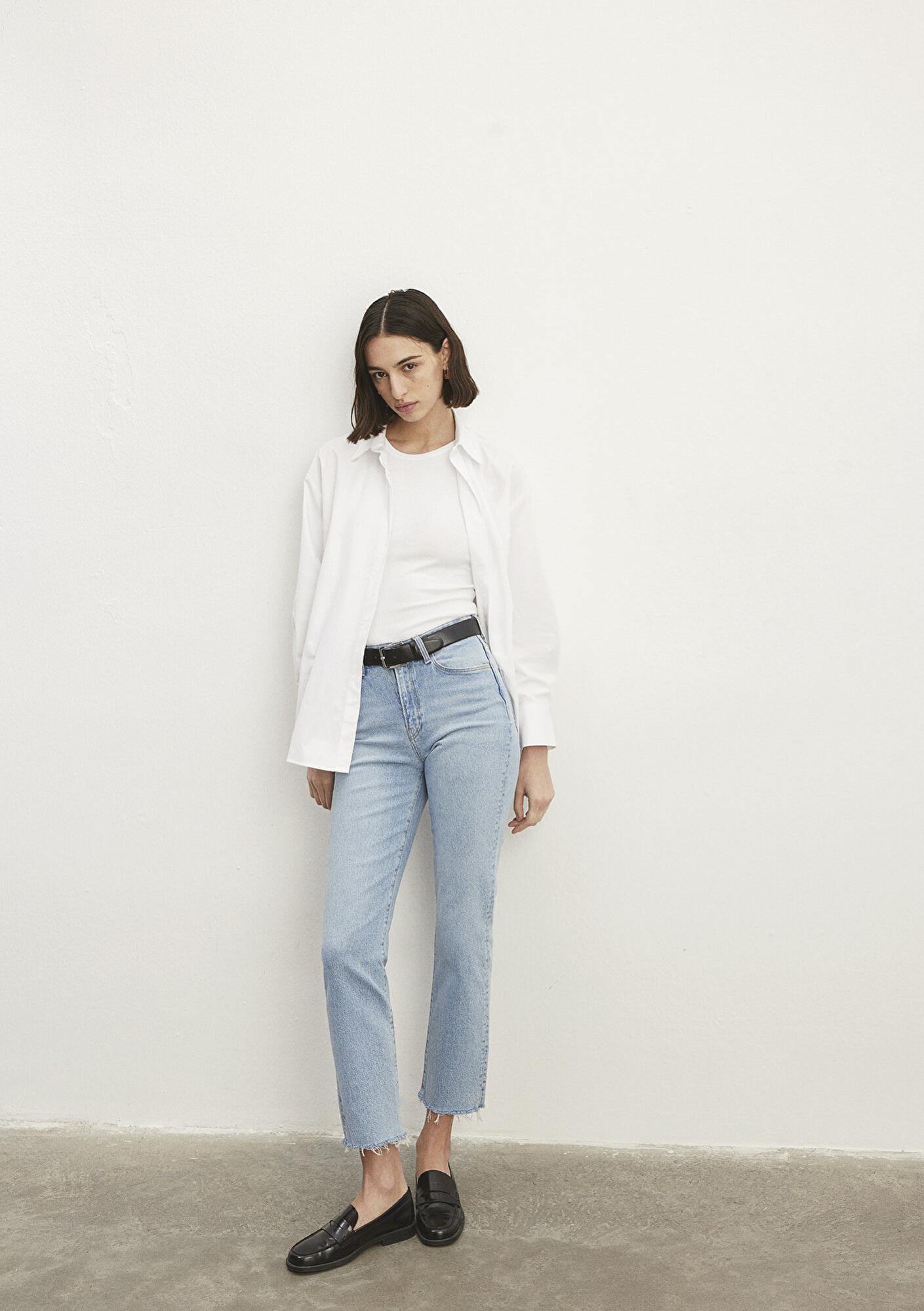 Mavi New York Classic Denim Buz Mavi Jean Pantolon 101441-86391