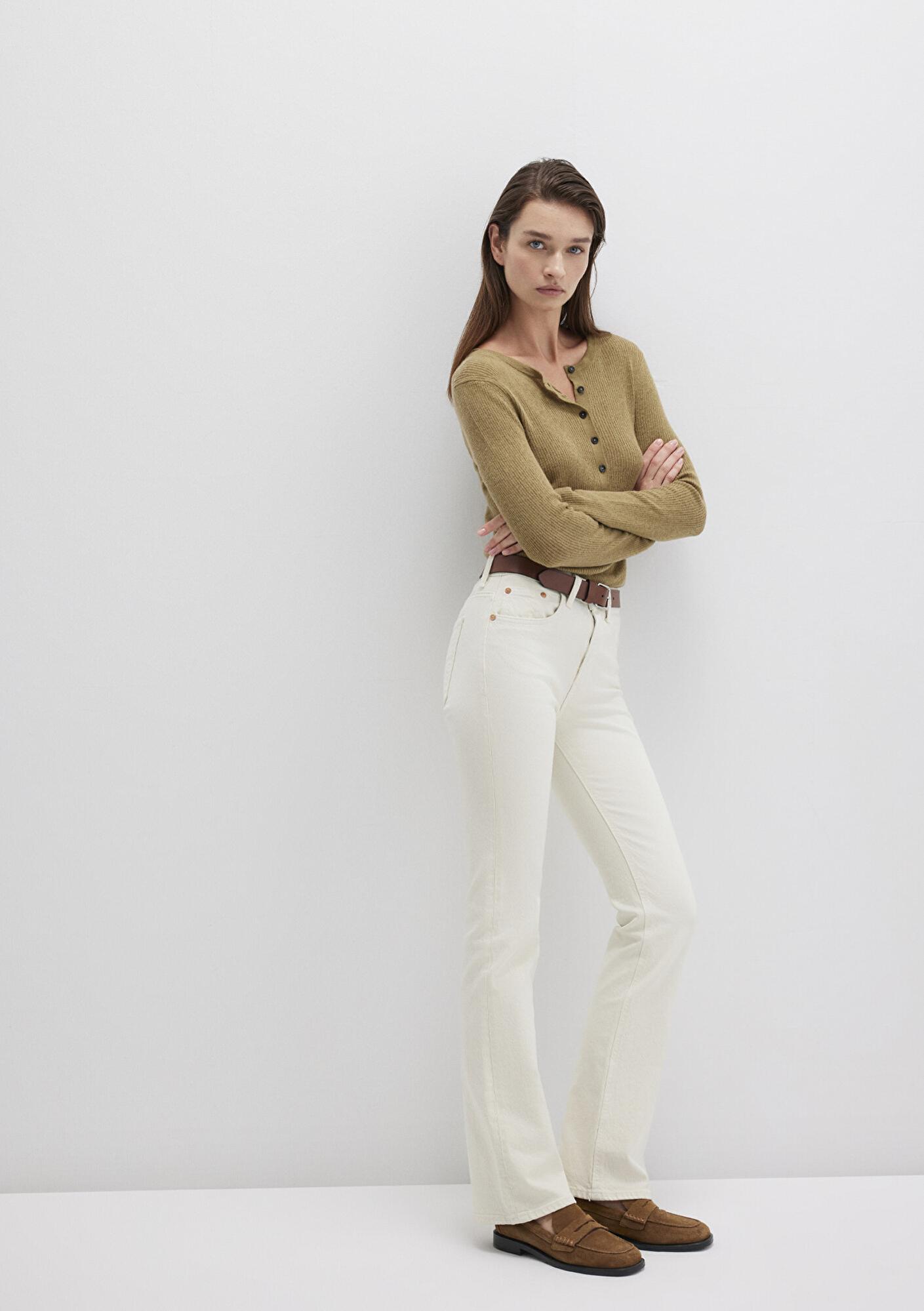 Mavi Maria Real Blue Beyaz Jean Pantolon 101225-84394