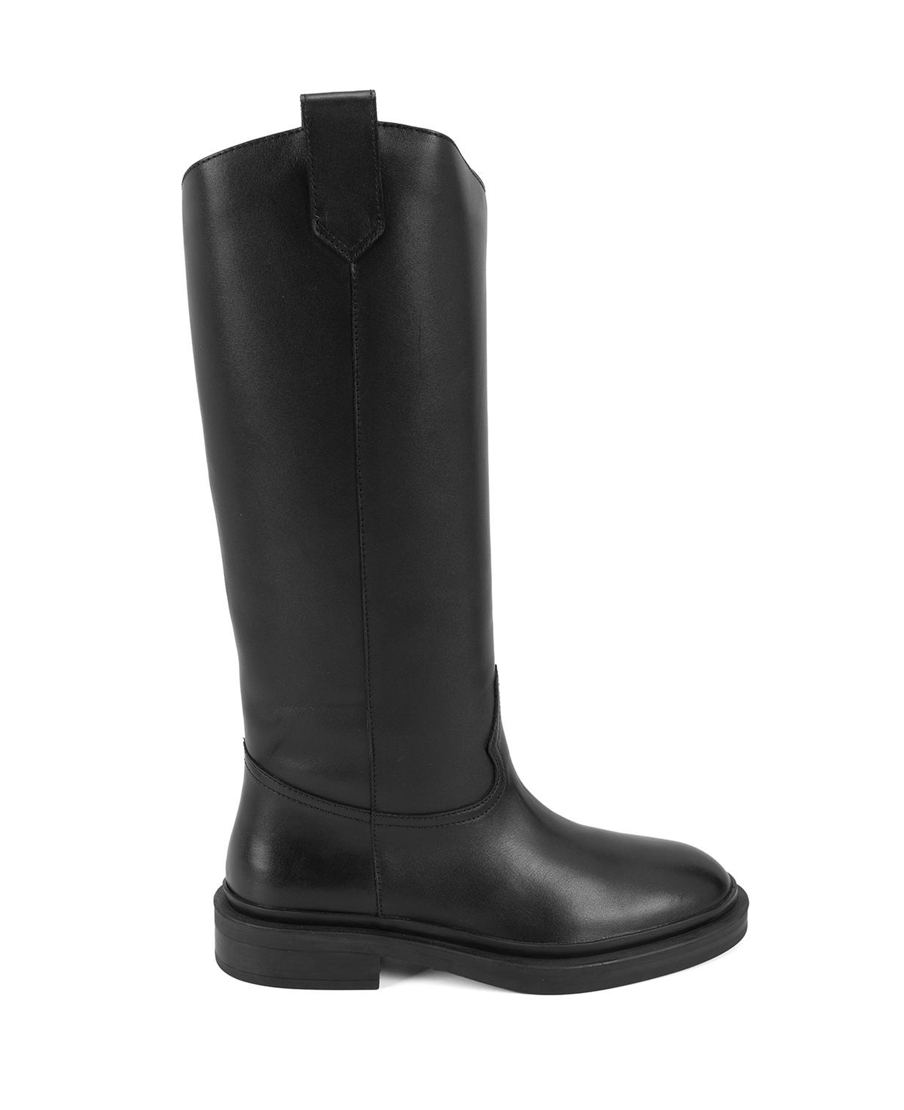 Loar Siyah Kadın Deri Çizme