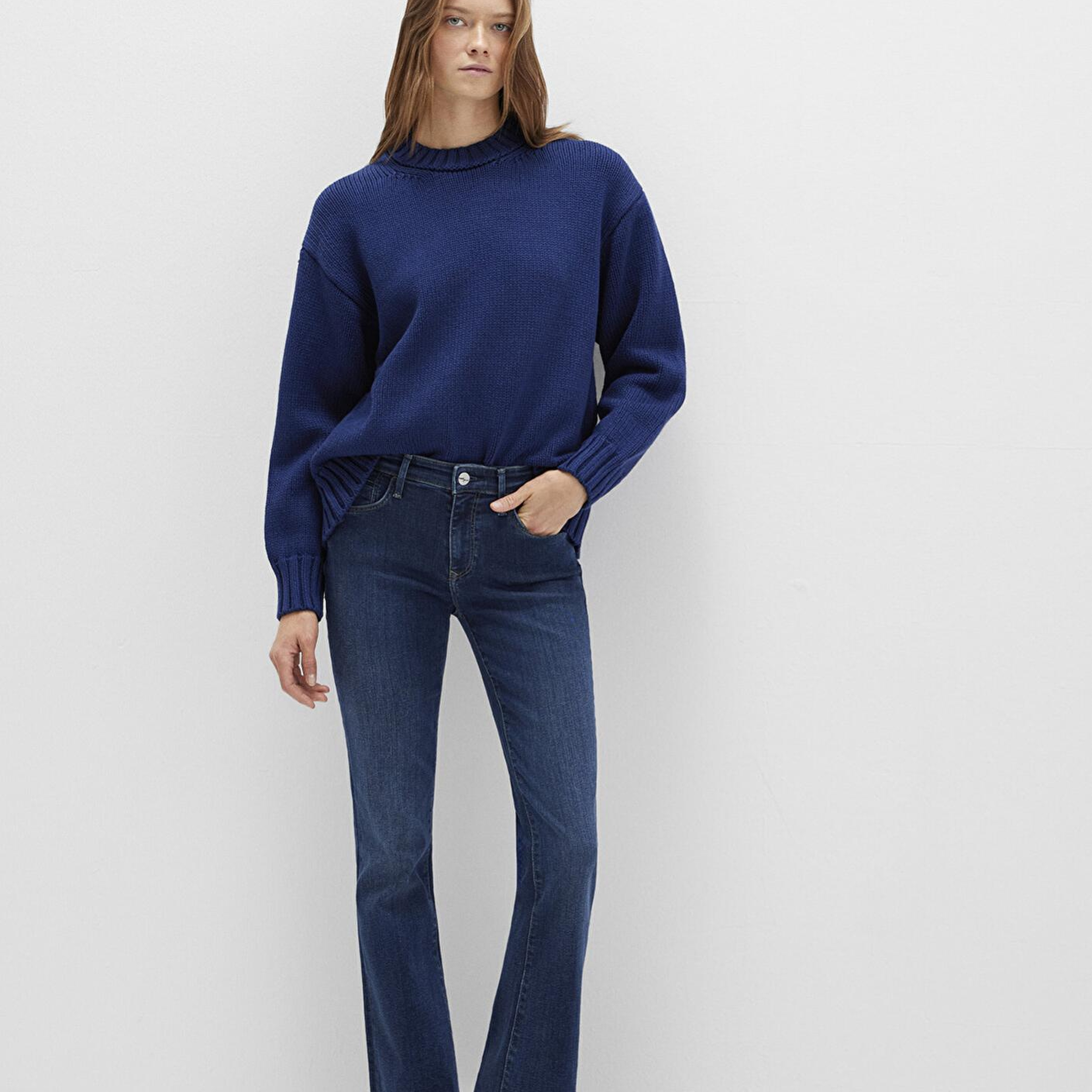 Mavi Molly Gold Klasik Koyu Mavi Jean Pantolon 1013684068