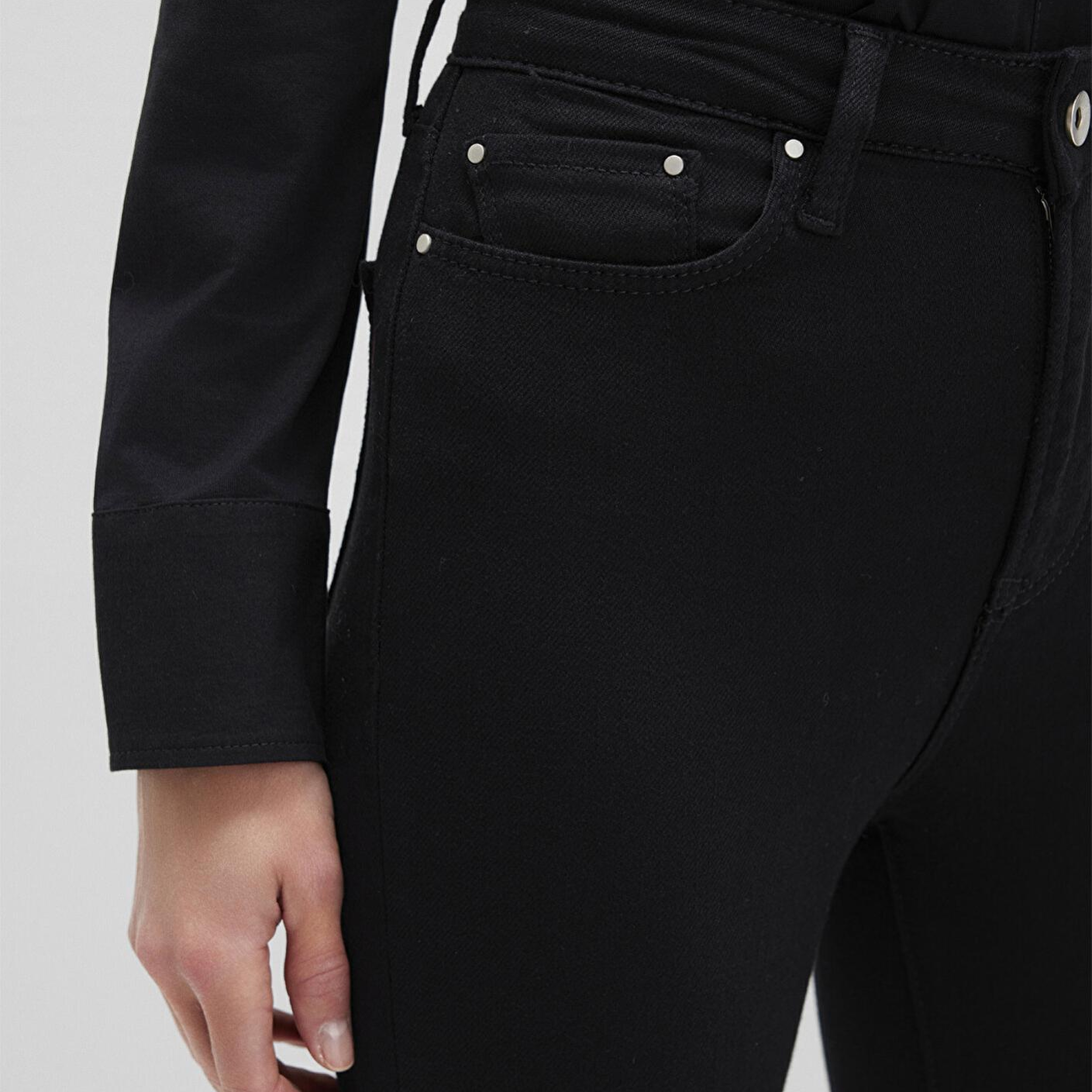 Mavi Serenay Gold Shape Siyah Jean Pantolon 100980-35248