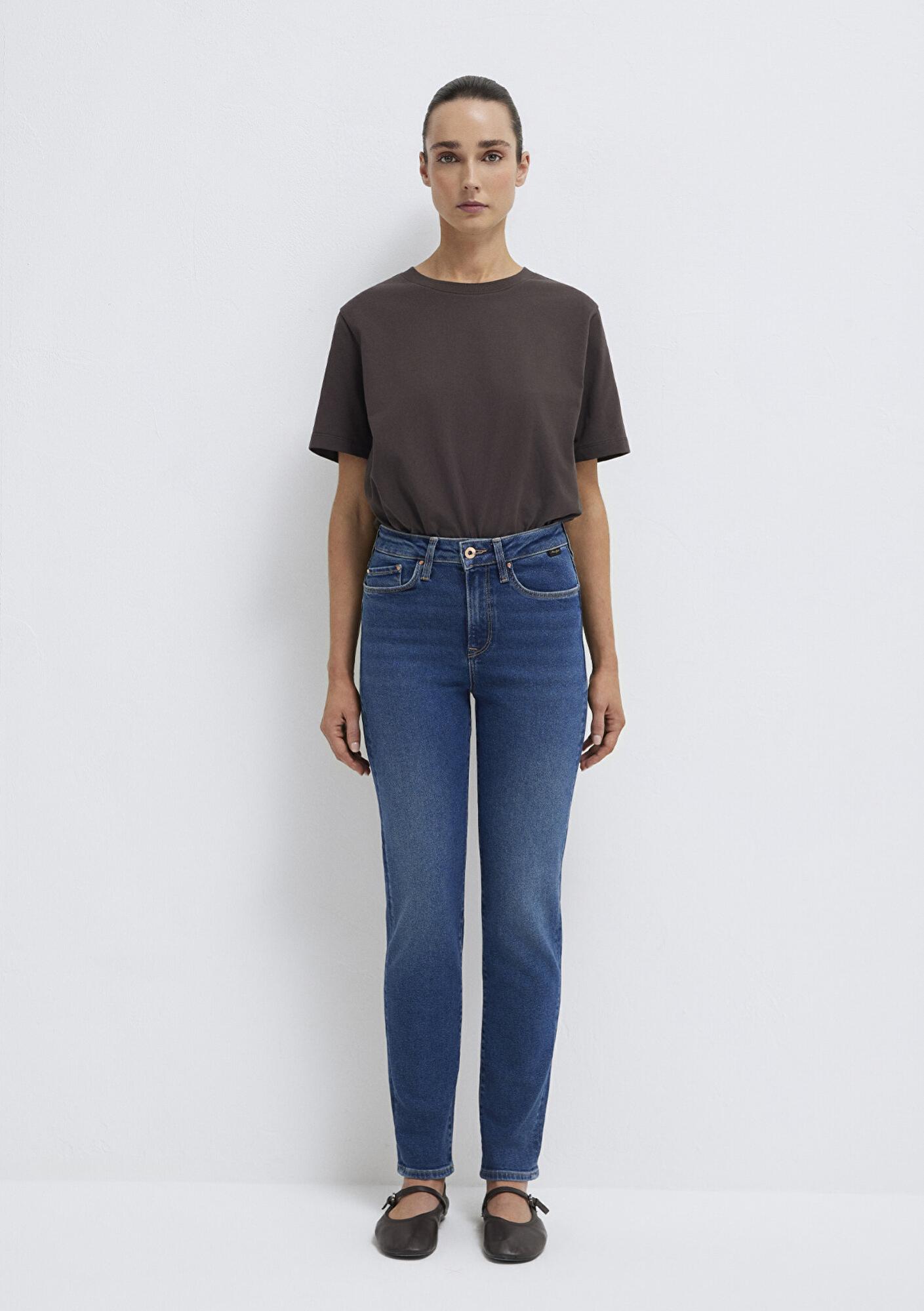 Mavi Cindy Gold Shape Koyu Mavi Jean Pantolon 100277-33687