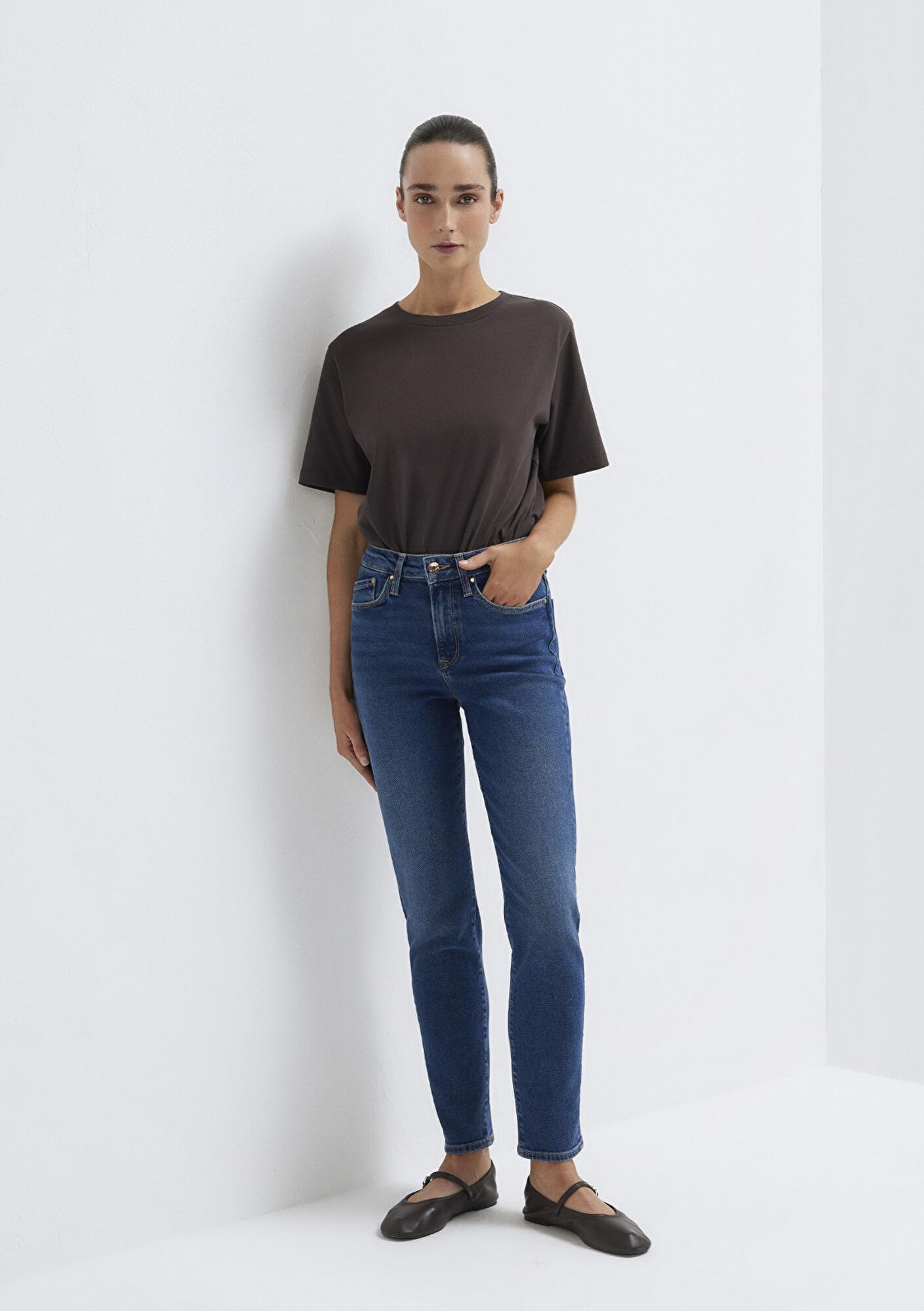 Mavi Cindy Gold Shape Koyu Mavi Jean Pantolon 100277-33687