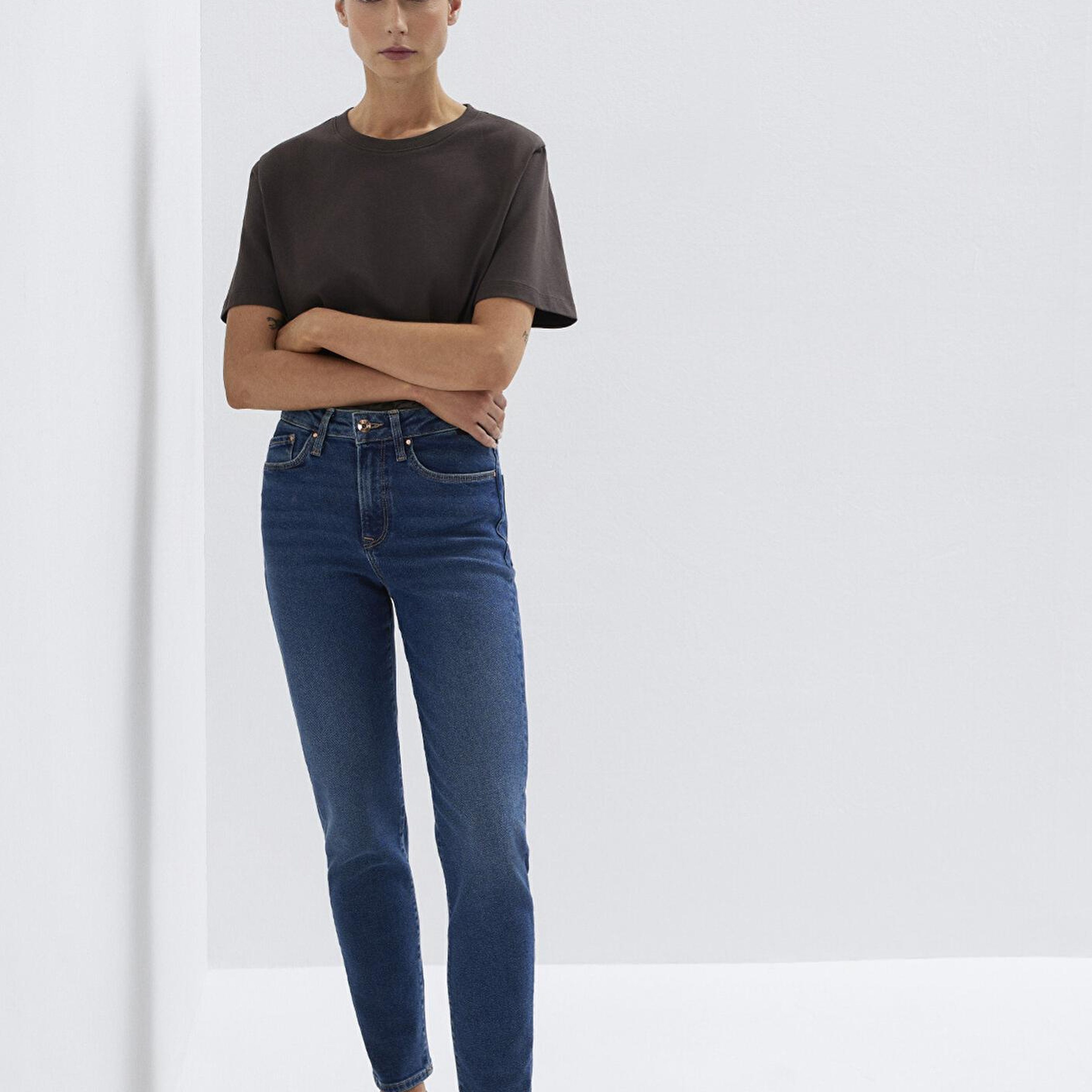 Mavi Cindy Gold Shape Koyu Mavi Jean Pantolon 100277-33687