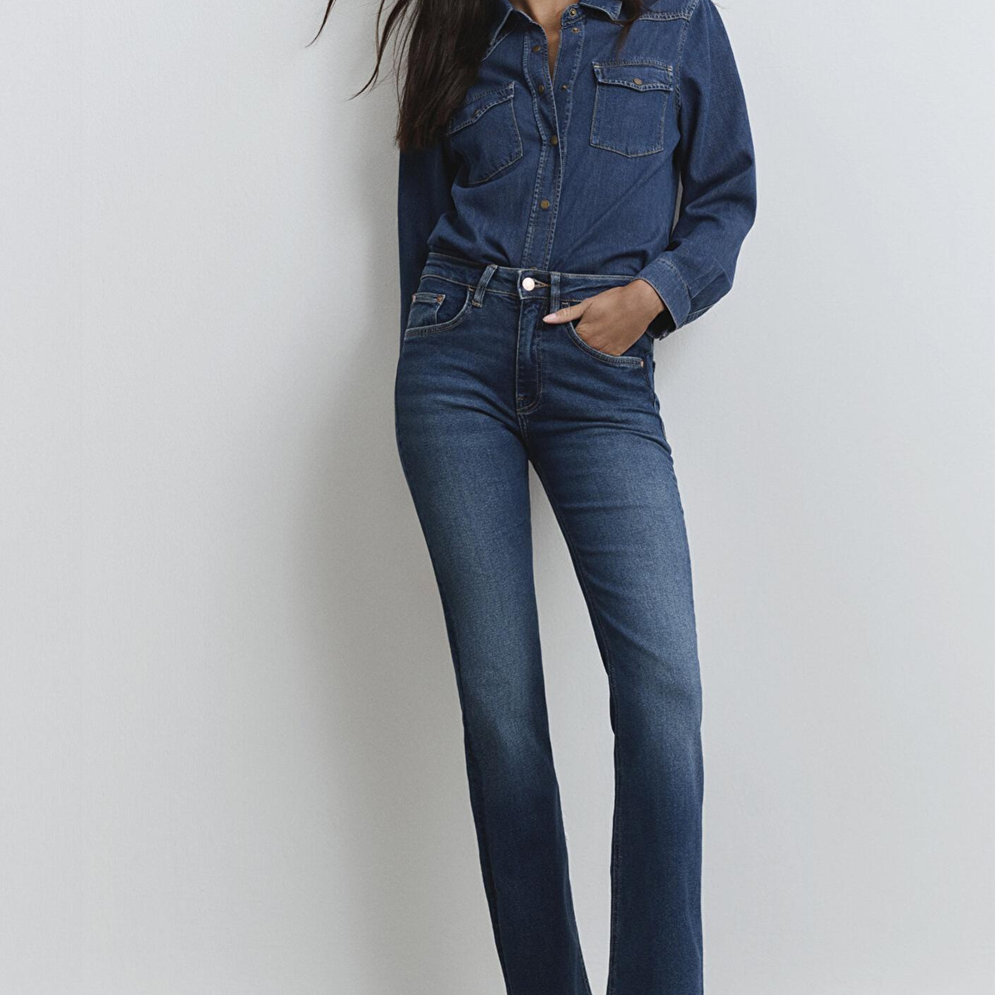 Mavi Maria Gold Denim Koyu Mavi Jean Pantolon 101225-80680