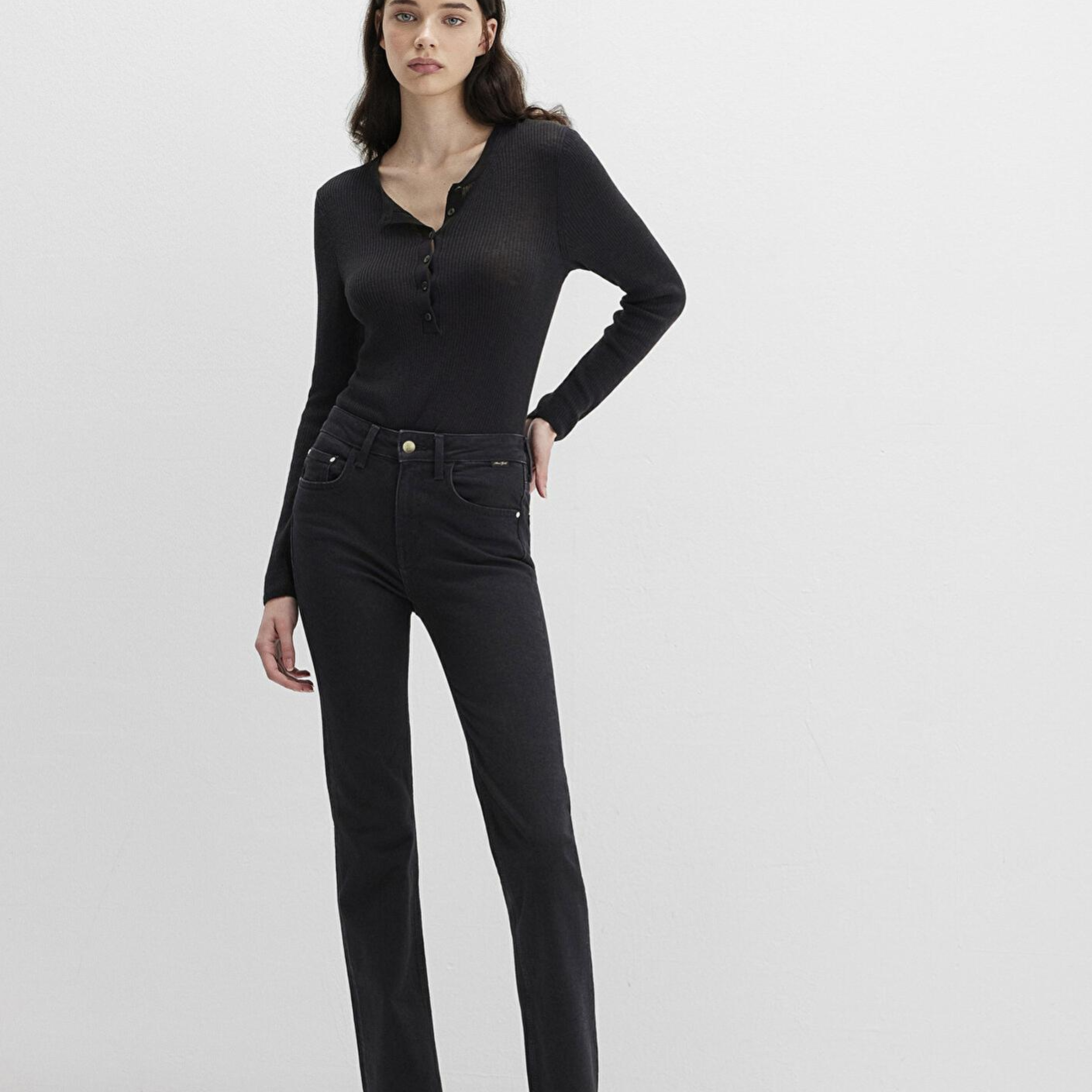 Mavi Maria Gold Premium Gri Smoke Jean Pantolon 101225-80998