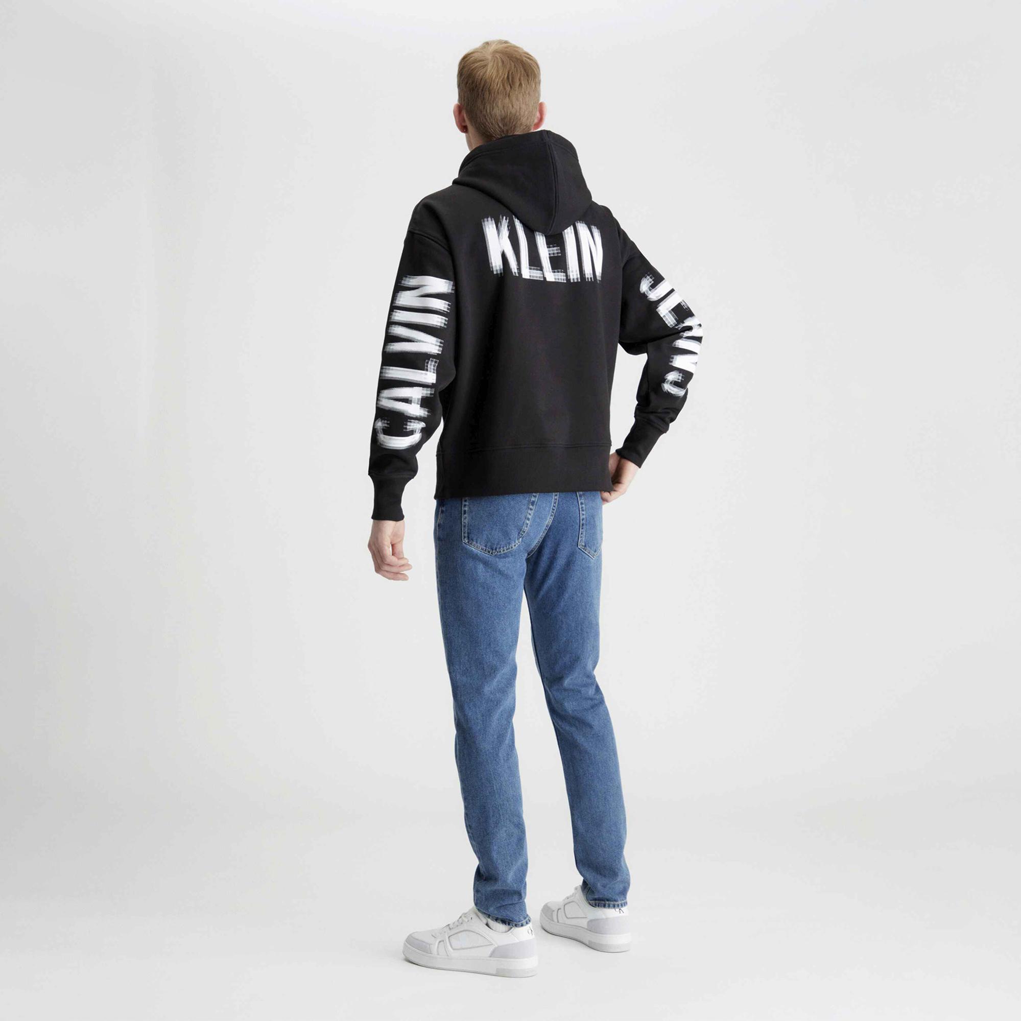 Calvin Klein Jeans Senses Erkek Siyah Sweatshirt