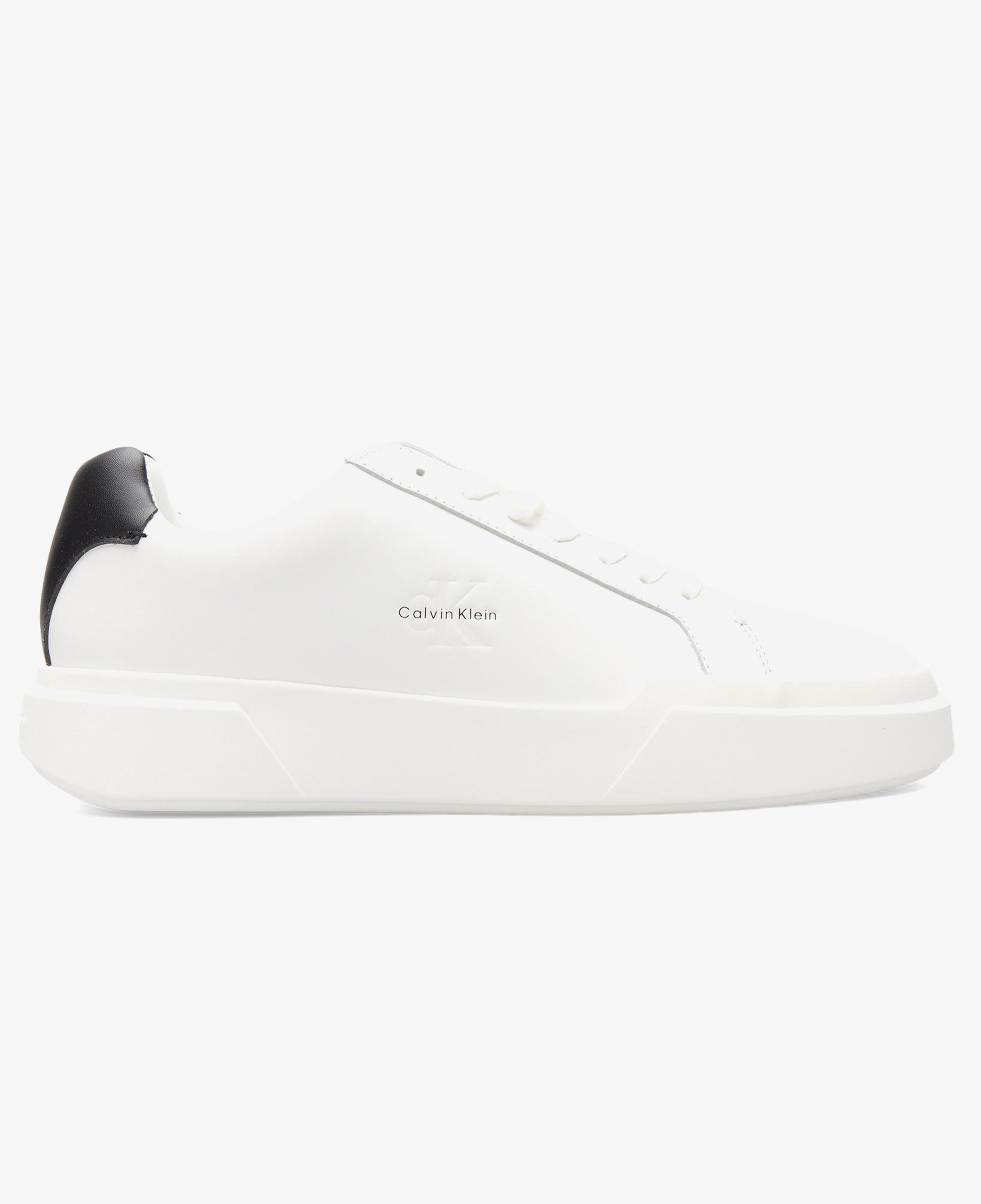 Calvin Klein Chunky Cupsole Lace Up  Erkek Beyaz Sneaker