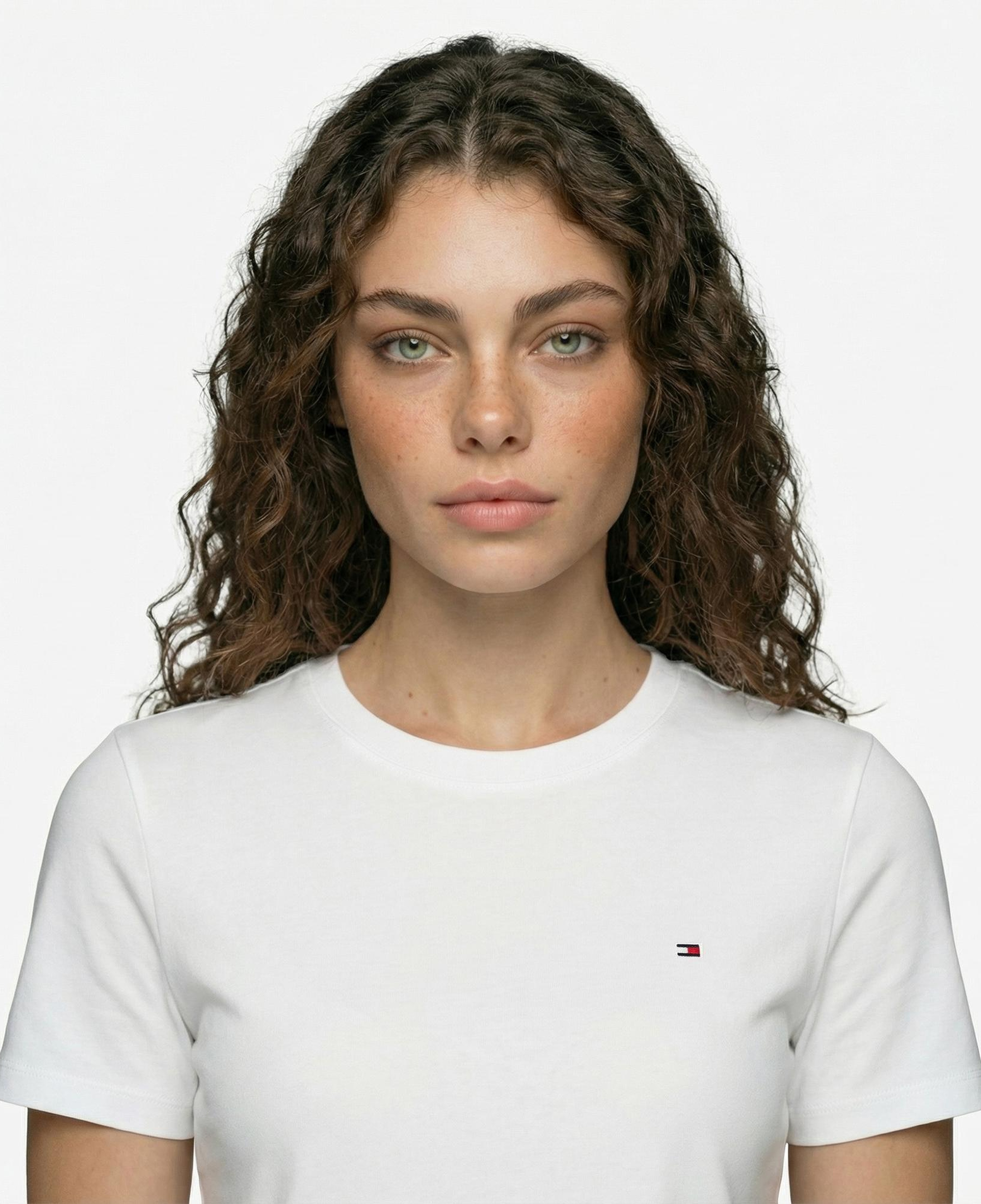 Tommy Hilfiger Cody Kadın Beyaz T-Shirt