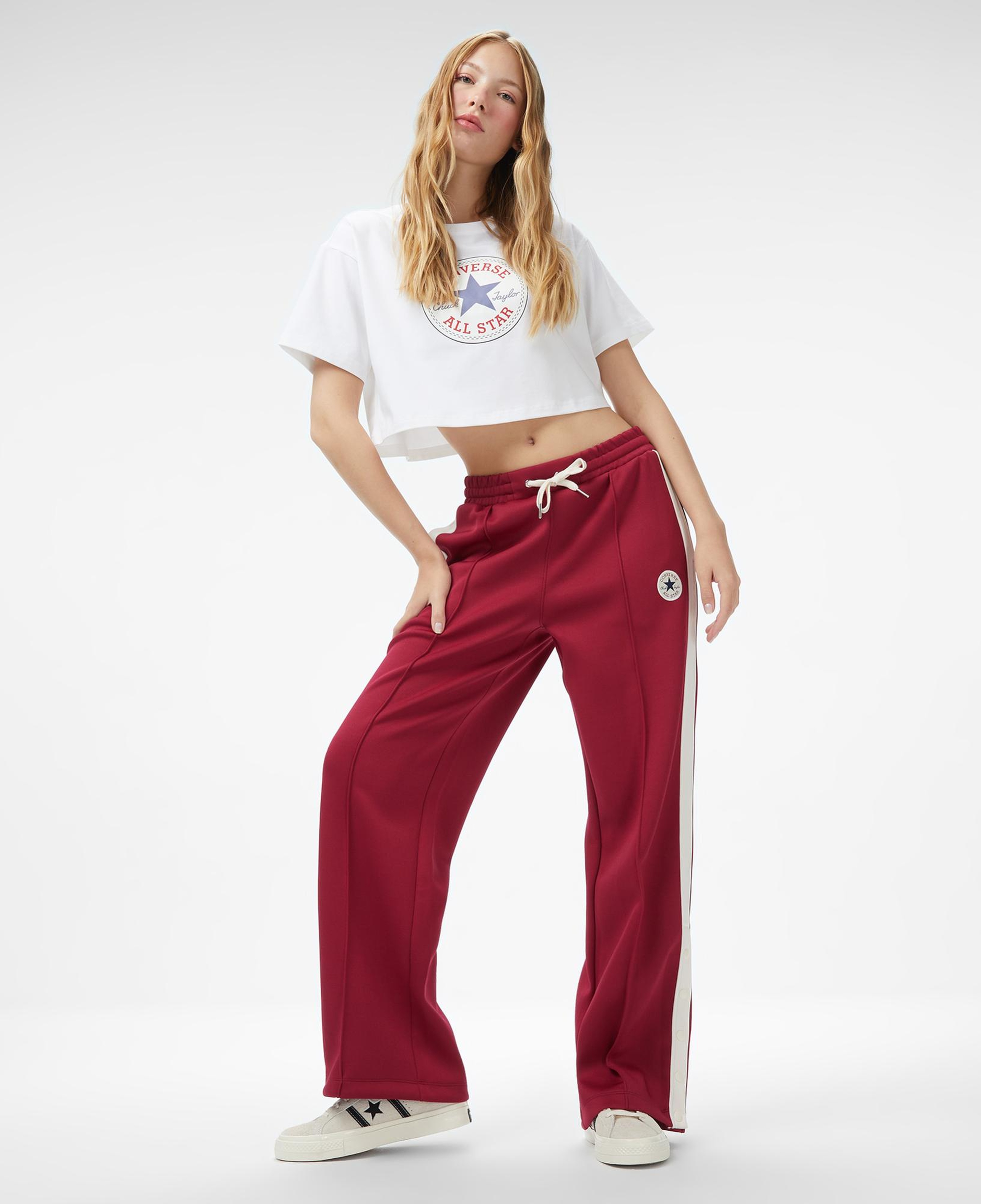 Converse Kadın Kırmızı Eşofman Altı