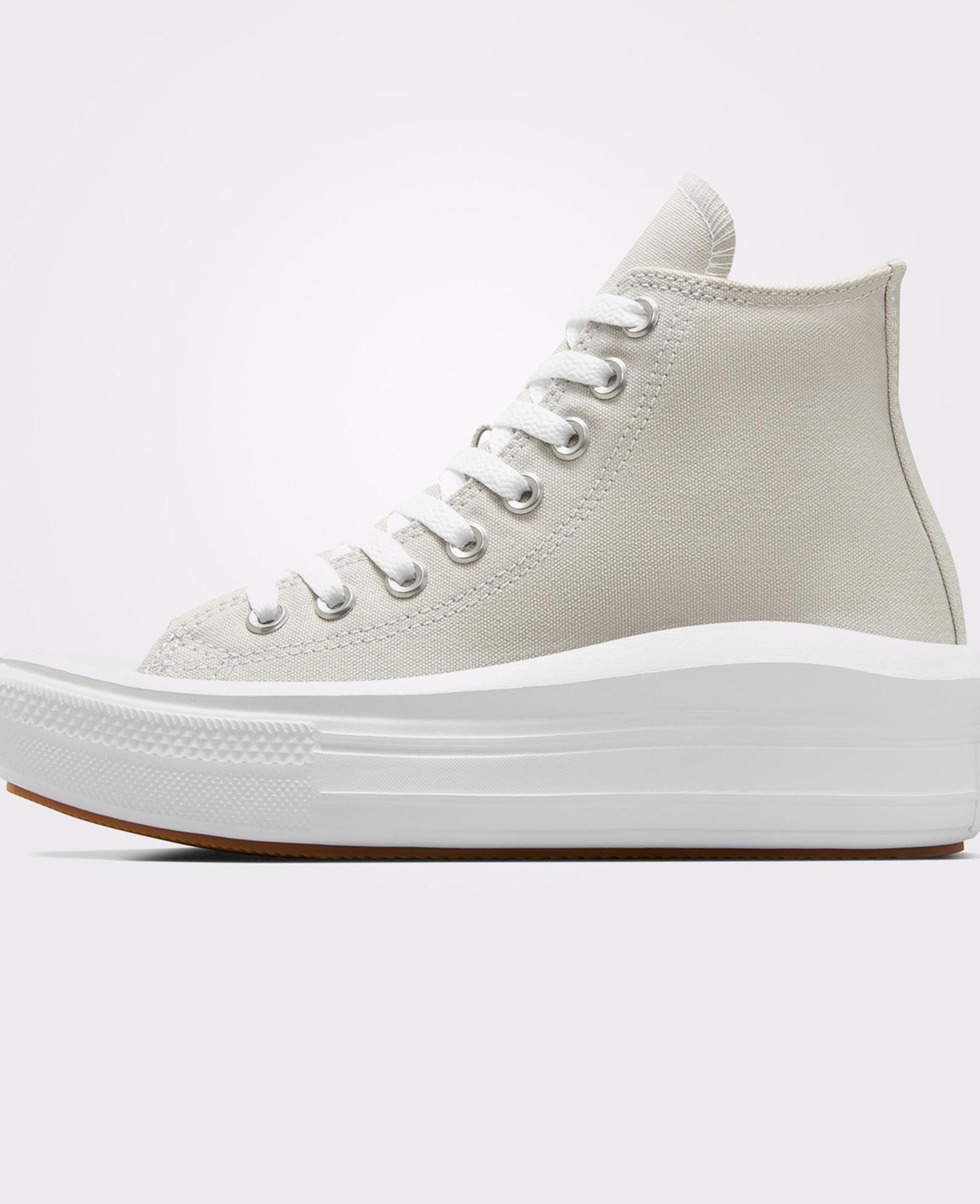 Converse Chuck Taylor All Star Move Unisex Gri Platform Sneaker