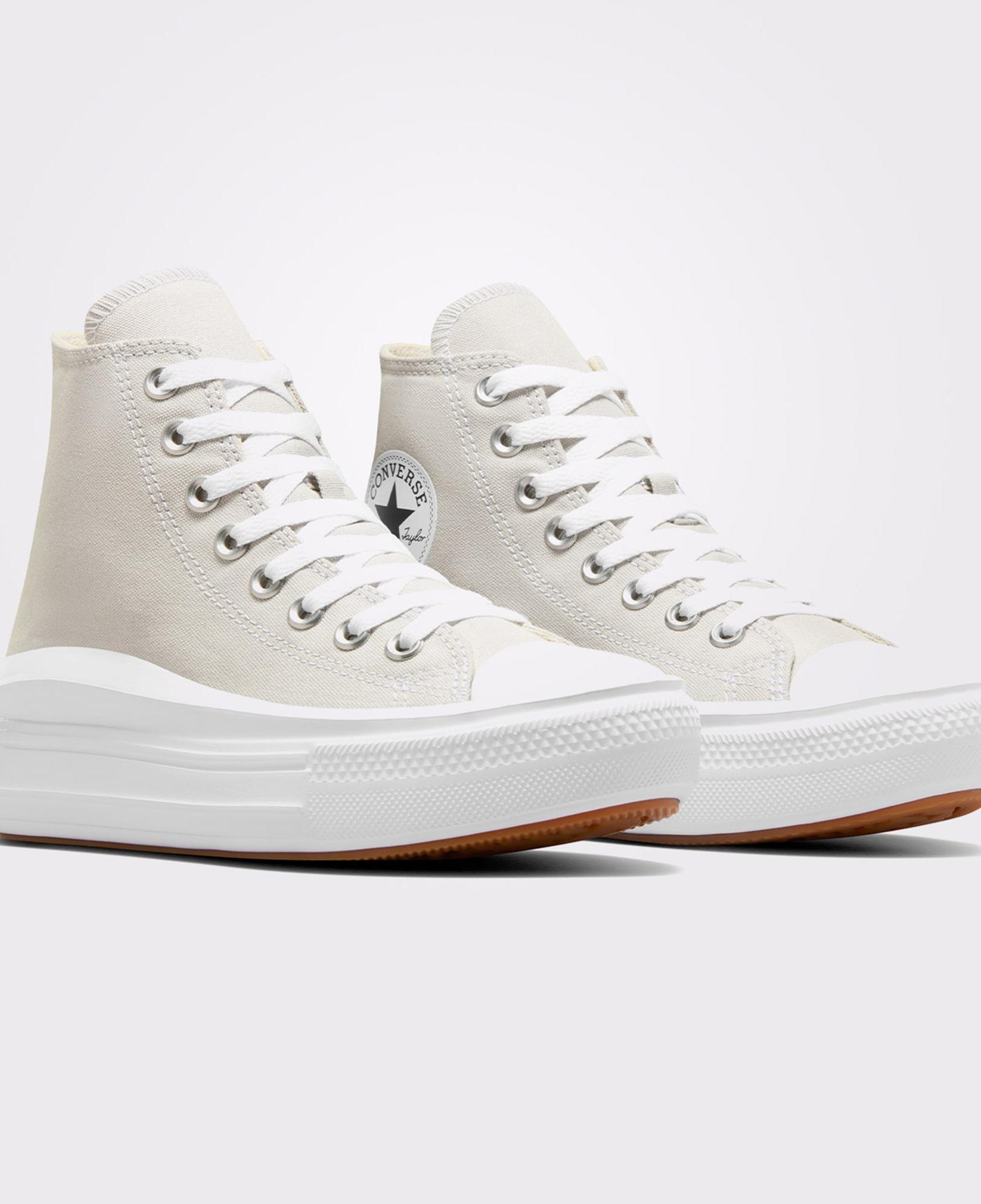 Converse Chuck Taylor All Star Move Unisex Gri Platform Sneaker