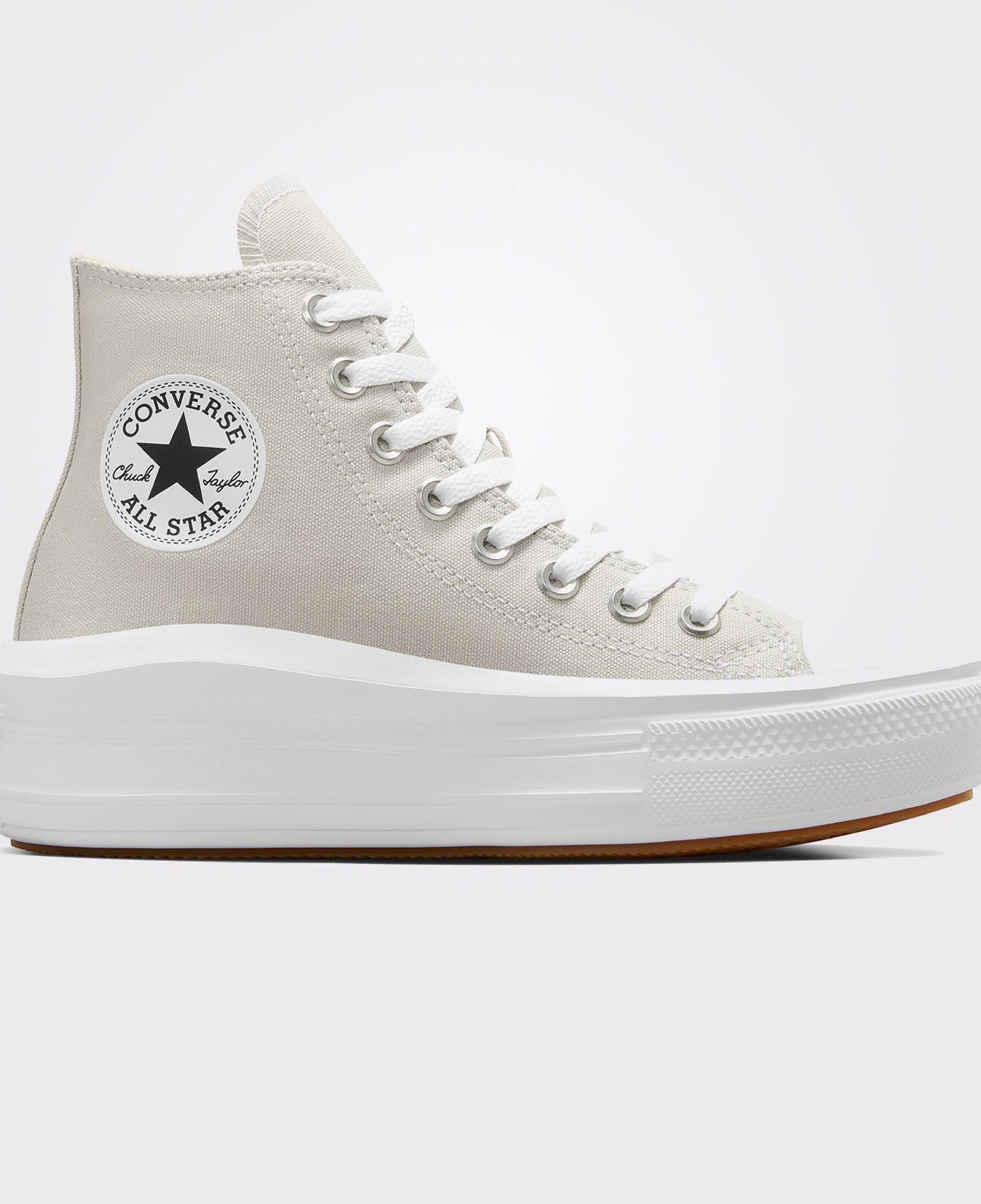 Converse Chuck Taylor All Star Move Unisex Gri Platform Sneaker