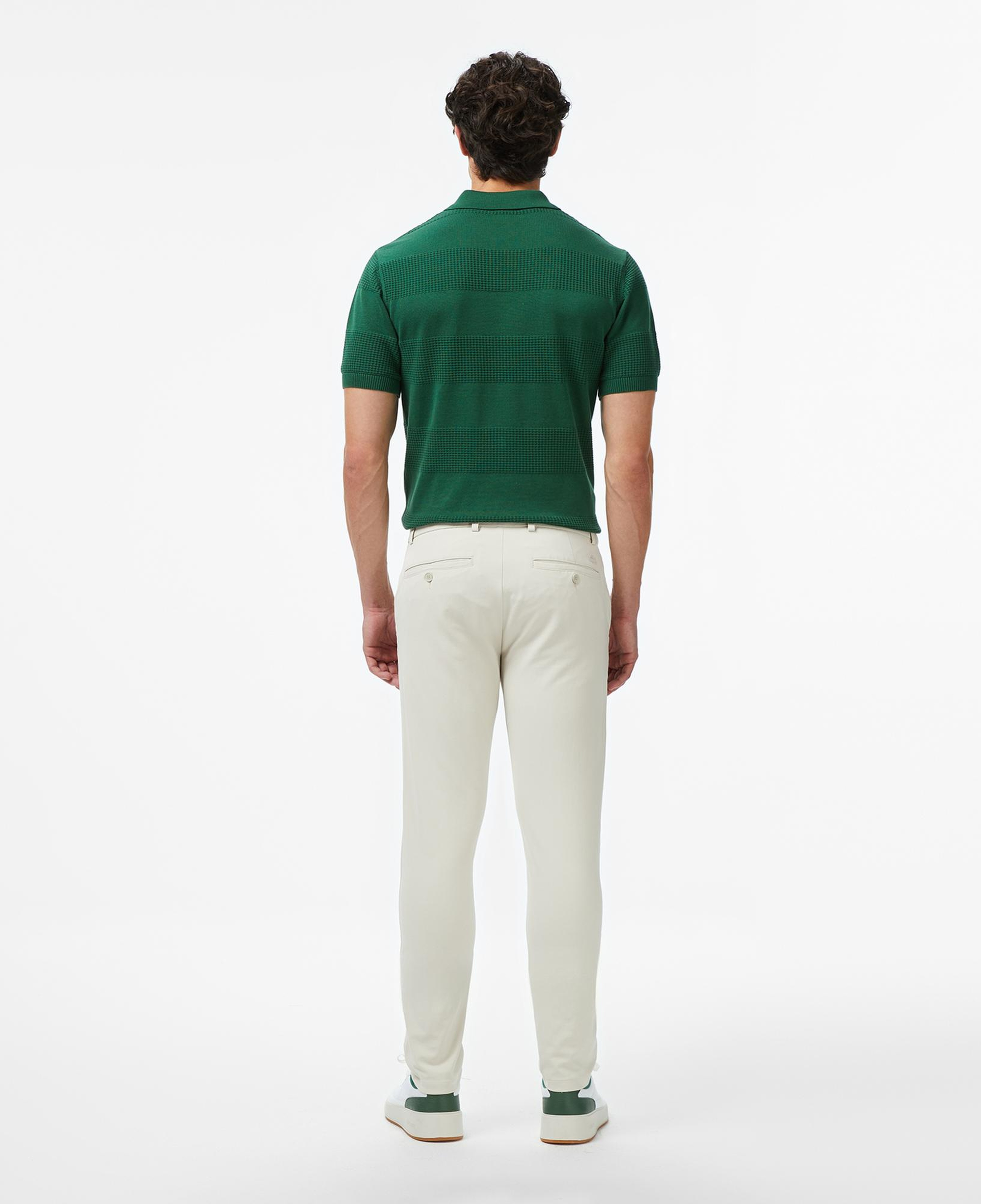 Lacoste Erkek Slim Fit Gri Chino Pantolon