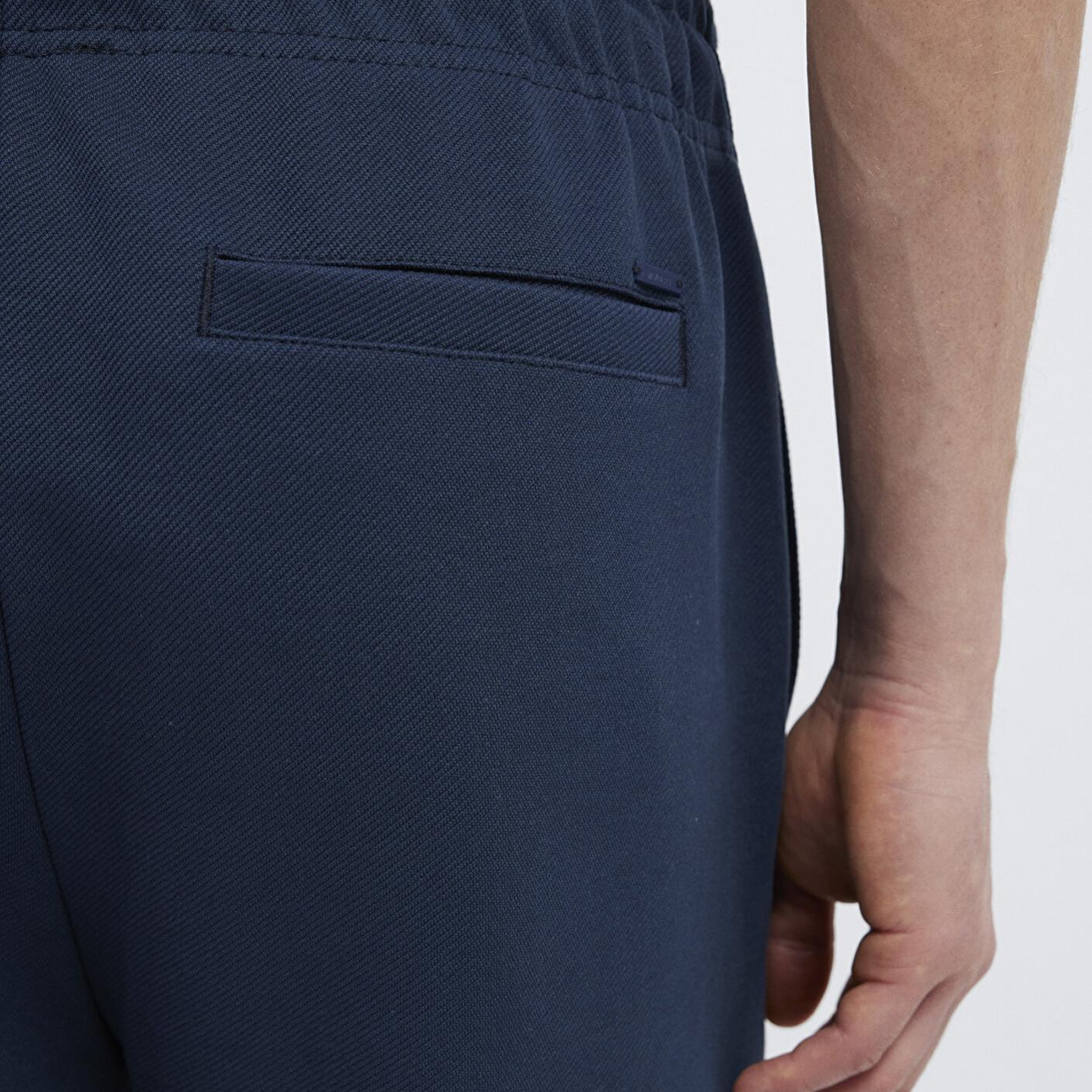 Mavi Lacivert Örme İnterlok Pantolon 0010521-70490