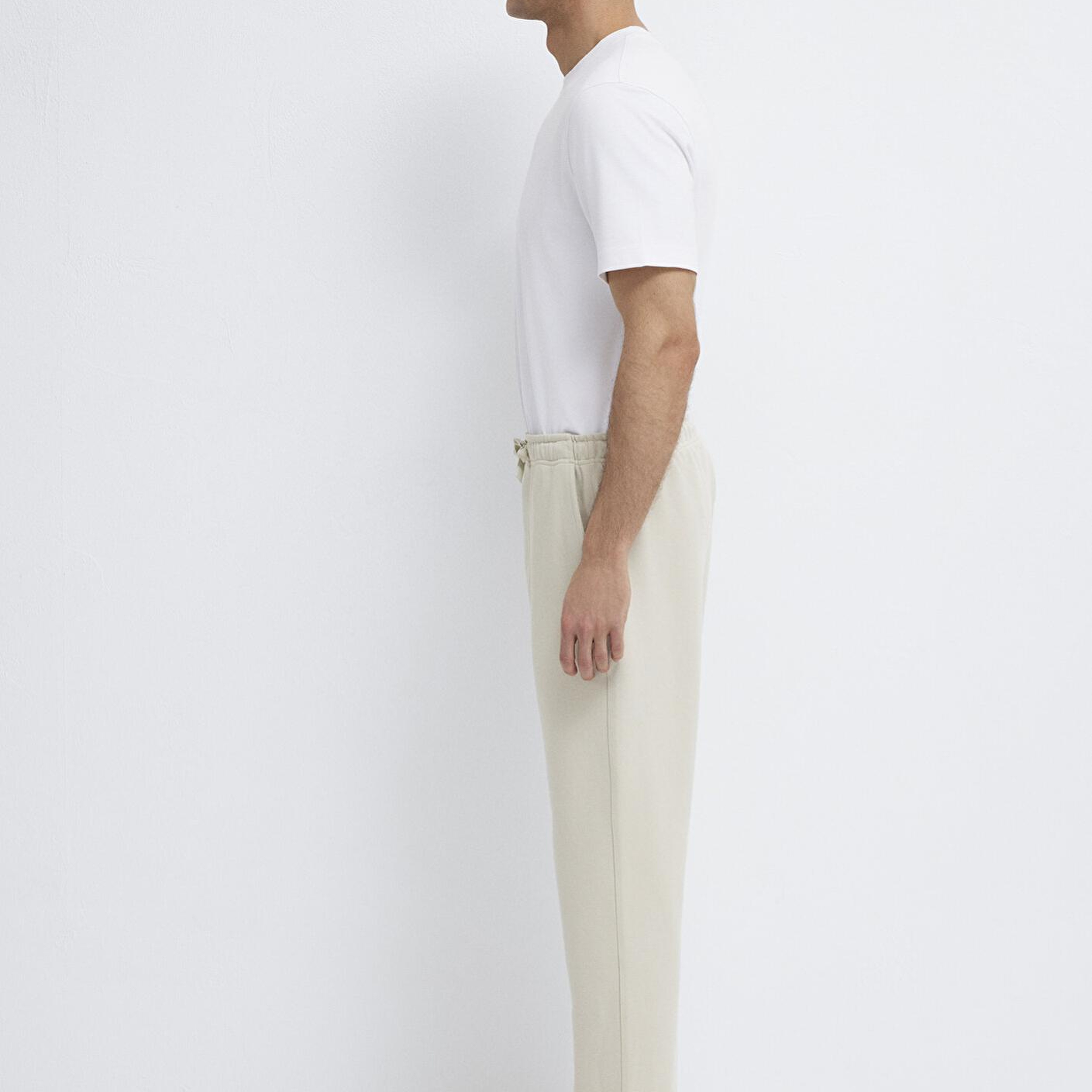 Mavi Bej Örme İnterlok Pantolon 0010521-70144