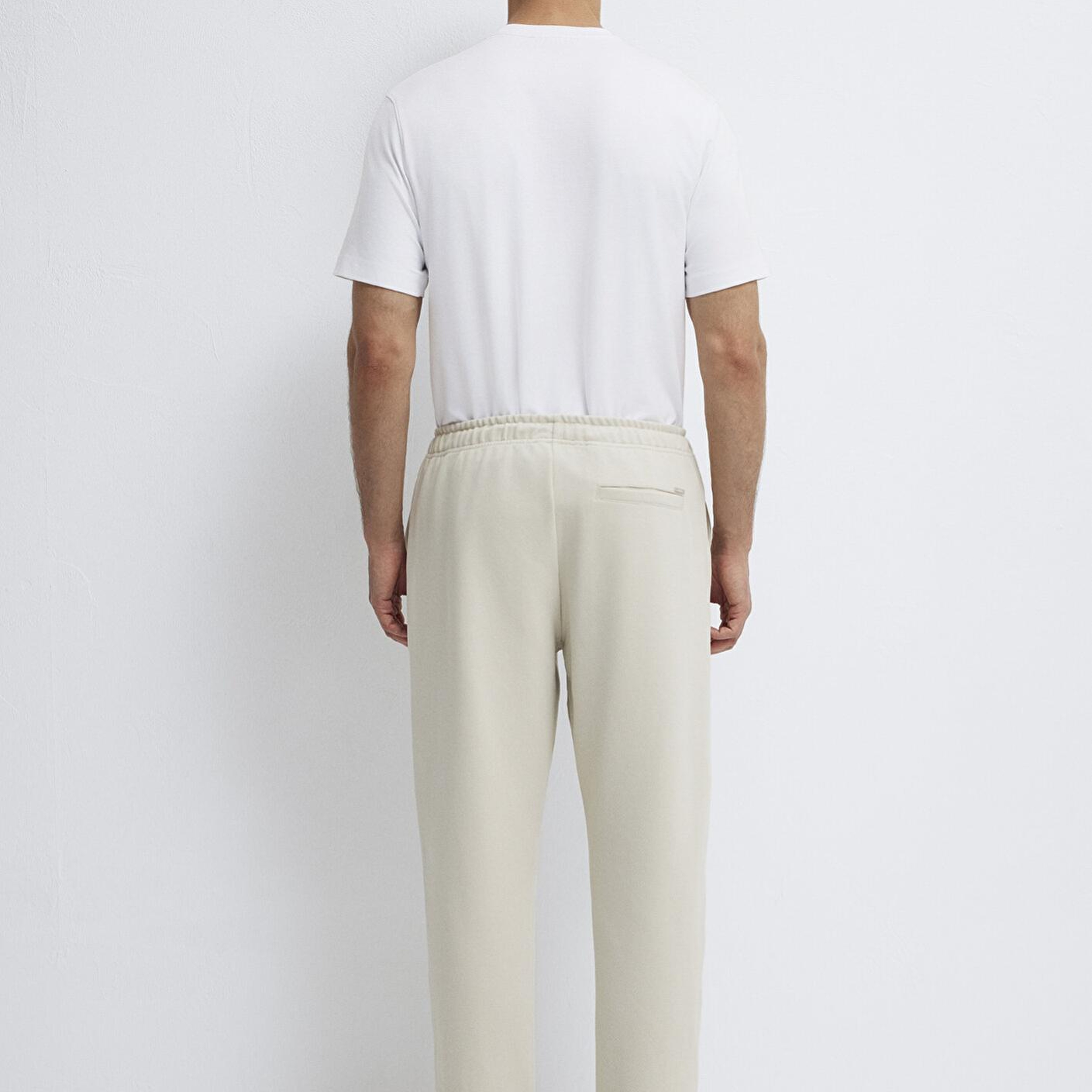 Mavi Bej Örme İnterlok Pantolon 0010521-70144