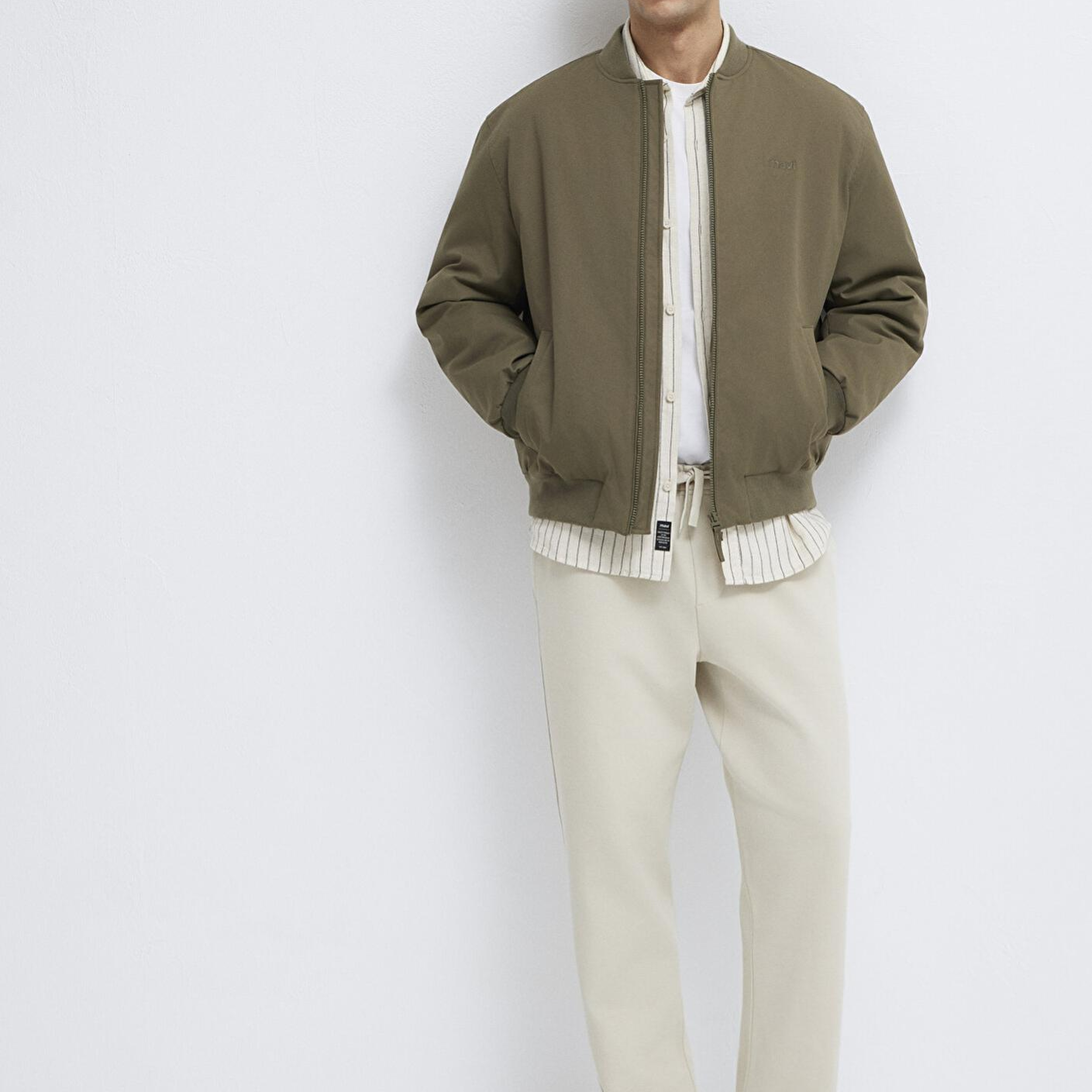 Mavi Bej Örme İnterlok Pantolon 0010521-70144