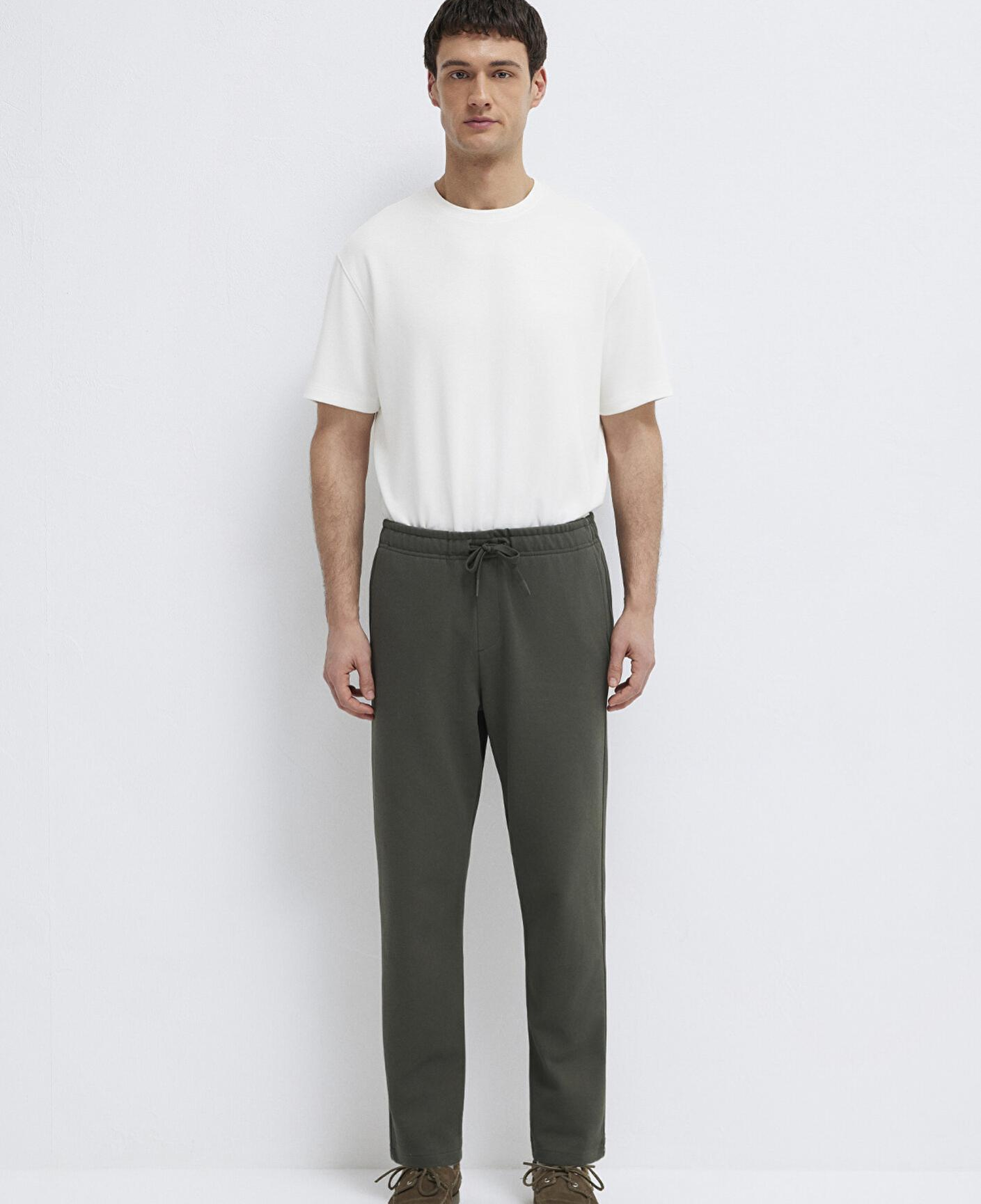 Mavi Haki Örme İnterlok Pantolon 0010521-71545