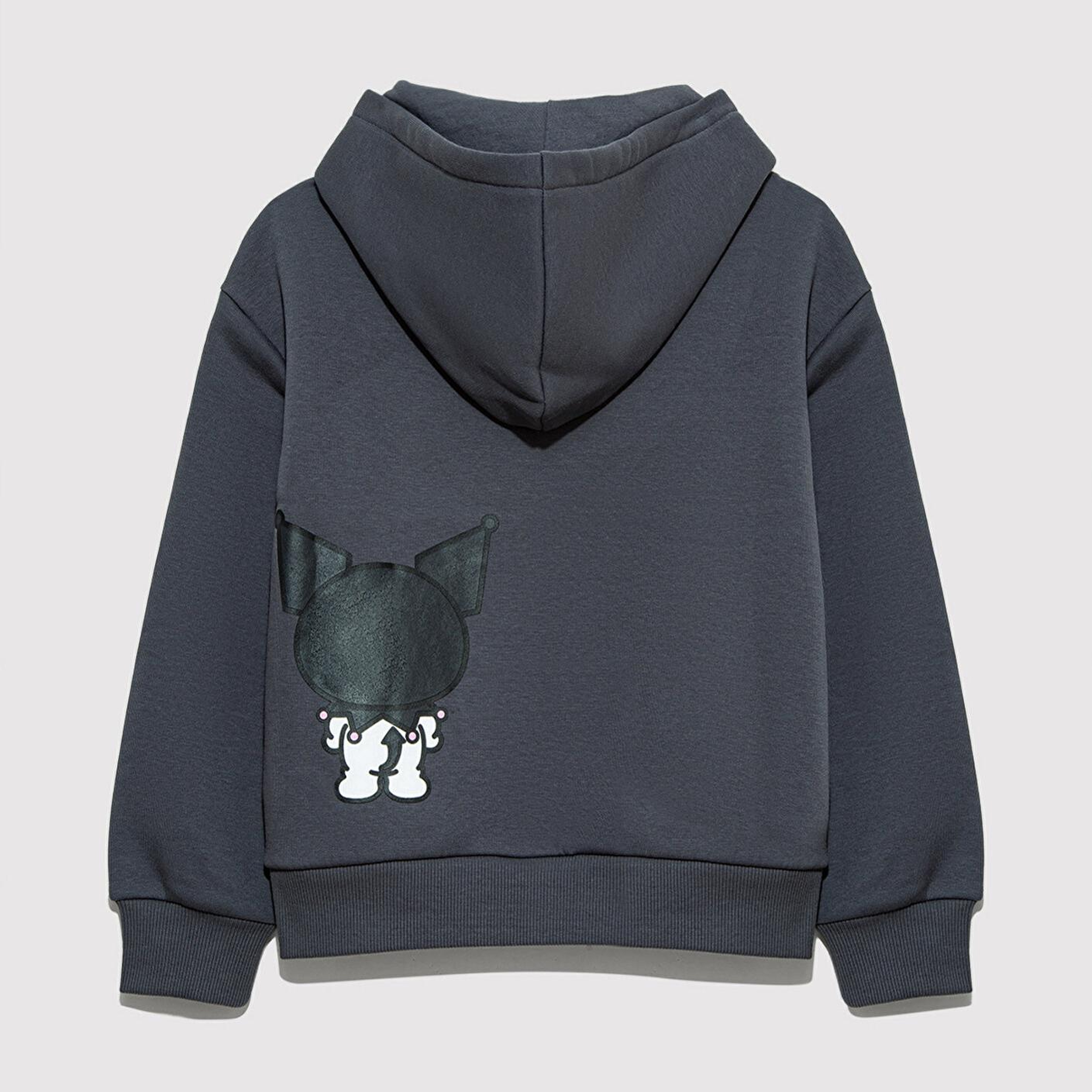 Mavi Kuromi Baskılı Fermuarlı Sweatshirt 7S10167-85309