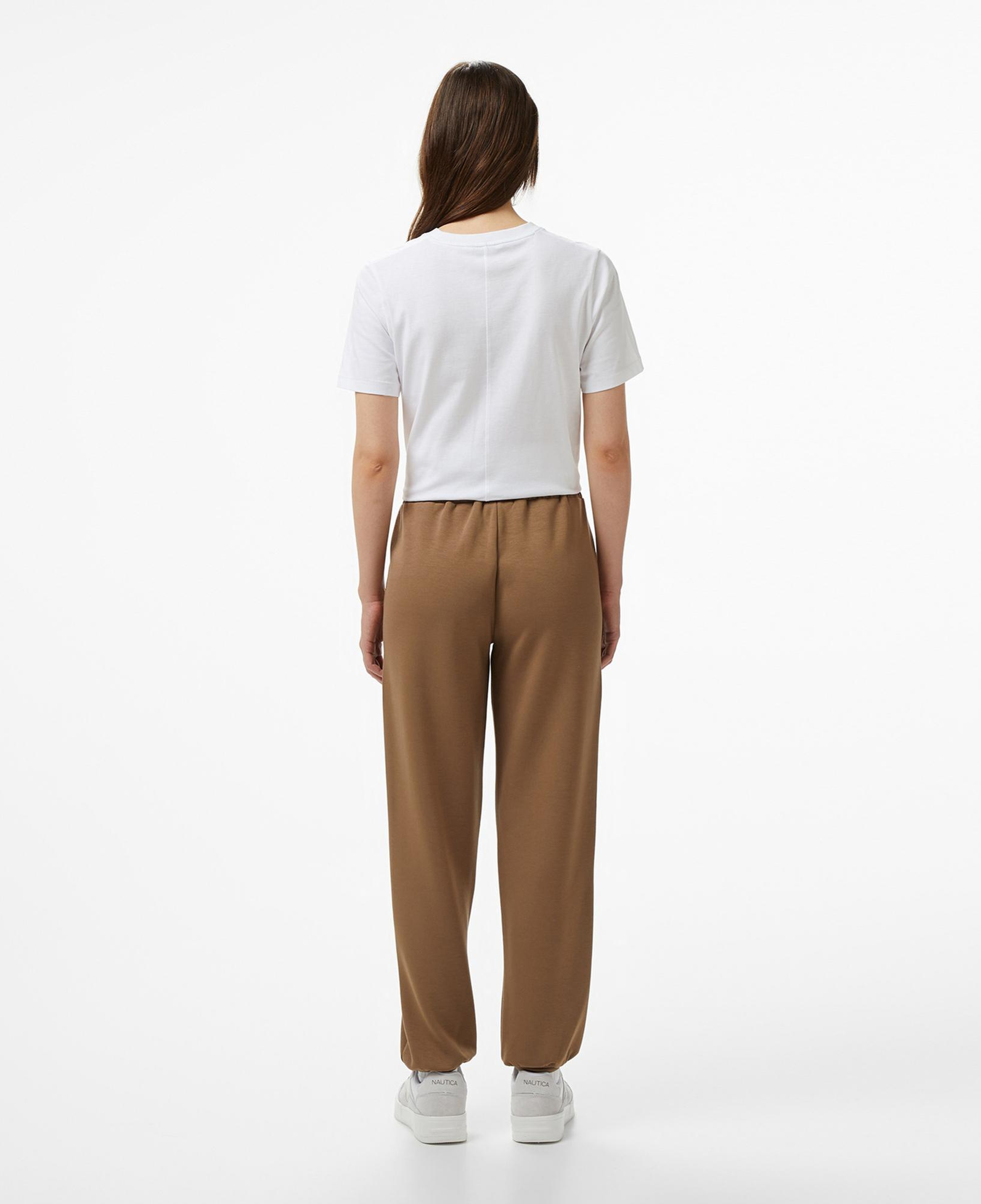 Nautica Kadın Kahverengi Regular Fit Eşofman Altı