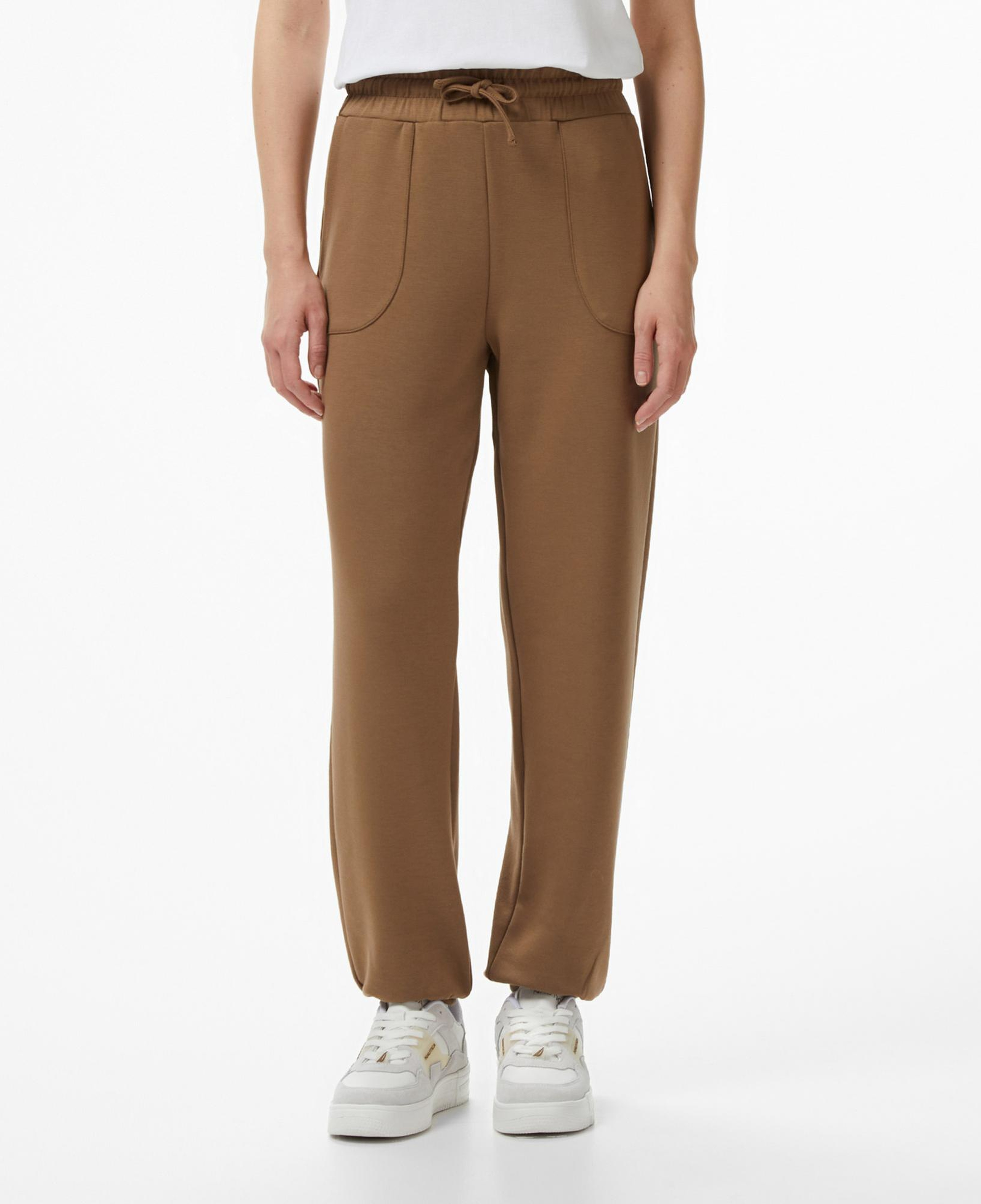 Nautica Kadın Kahverengi Regular Fit Eşofman Altı