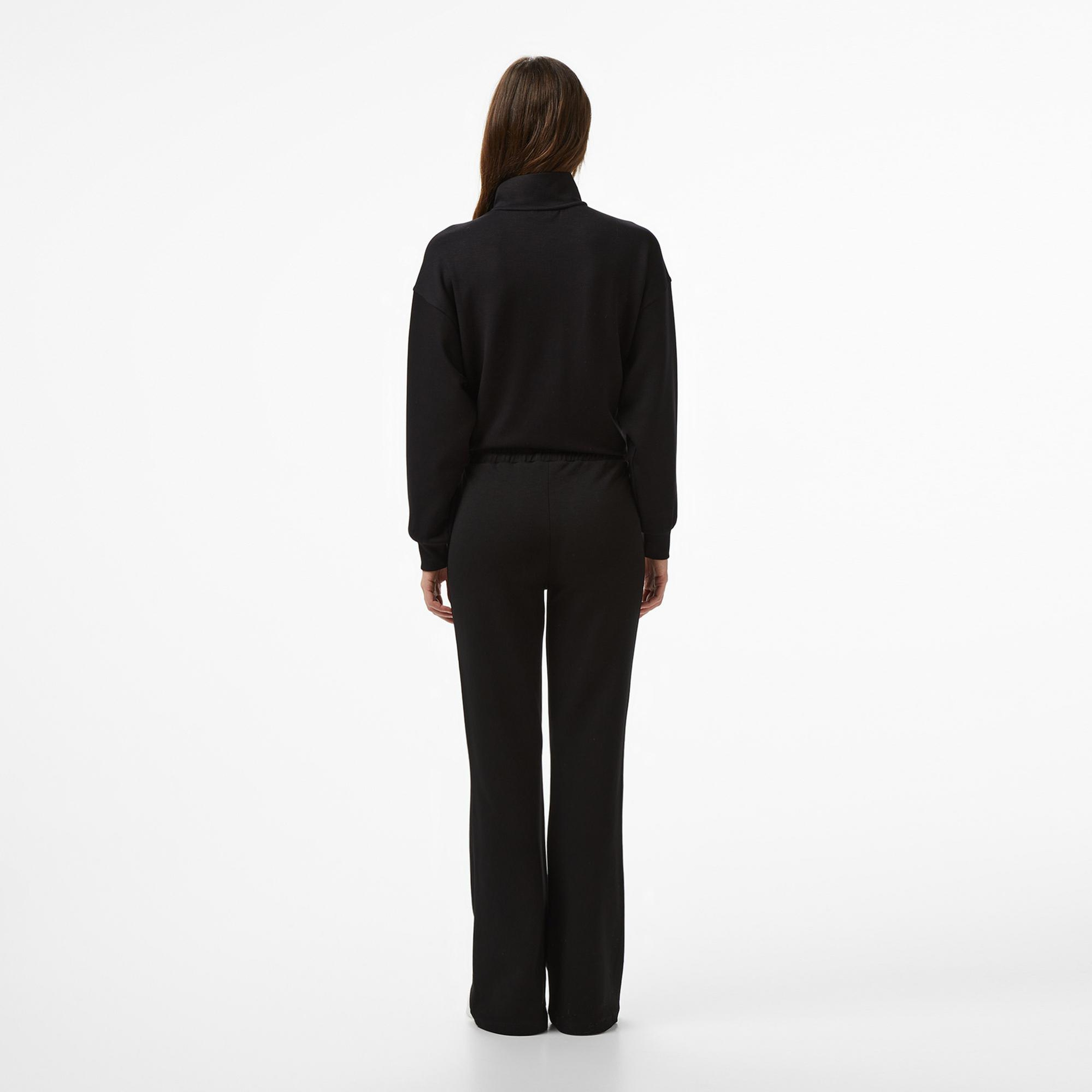 Nautica Kadın Siyah Regular Fit Eşofman Altı