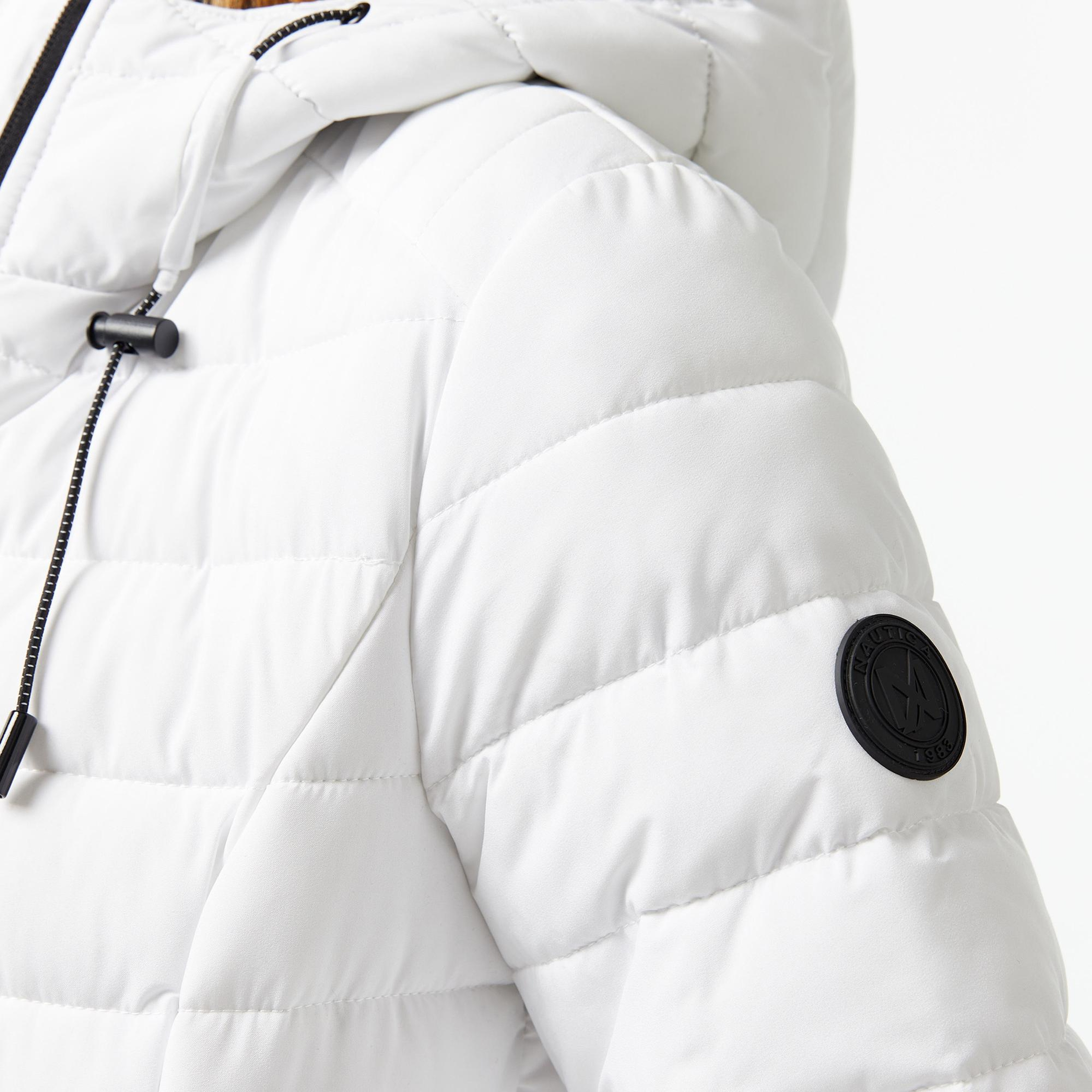 Nautica Kadın Beyaz Mont