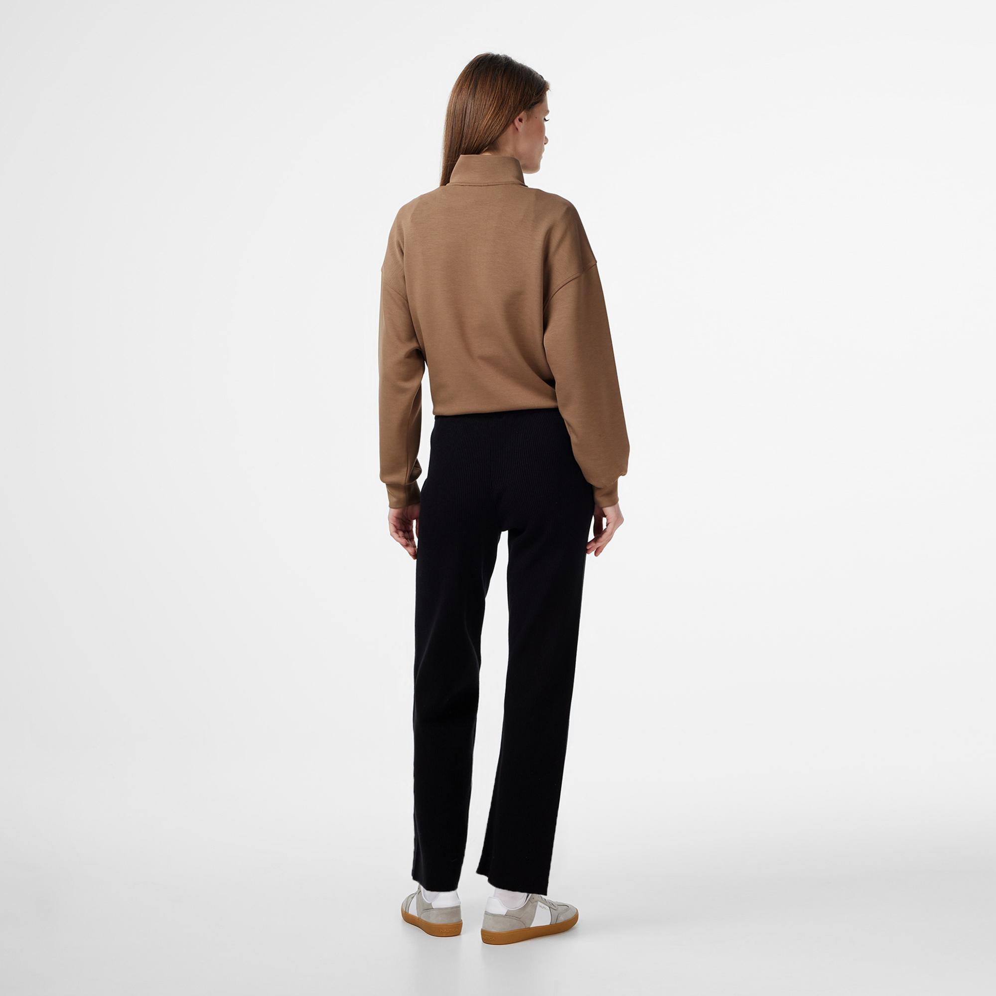 Nautica Kadın Siyah Regular Fit Pantolon