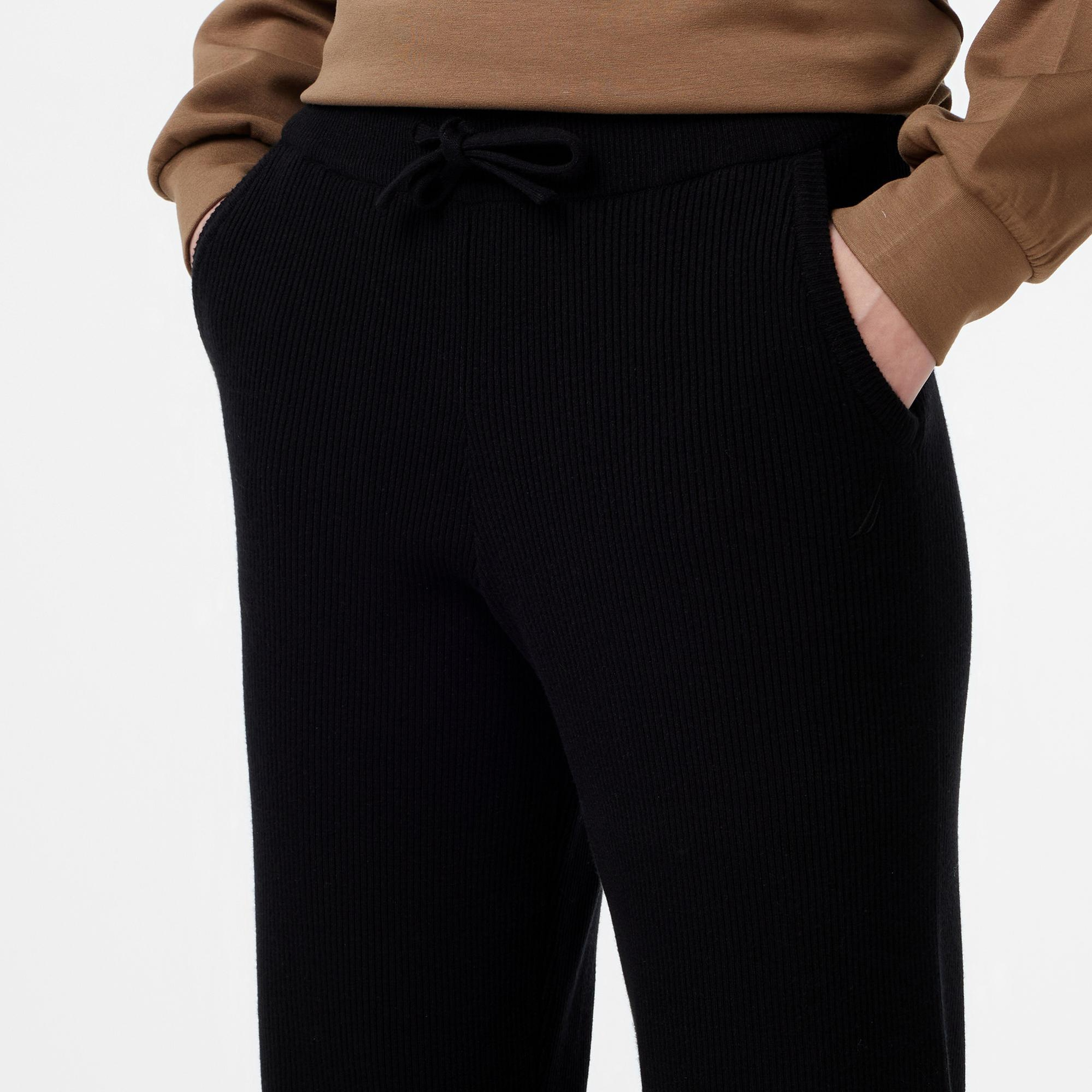 Nautica Kadın Siyah Regular Fit Pantolon