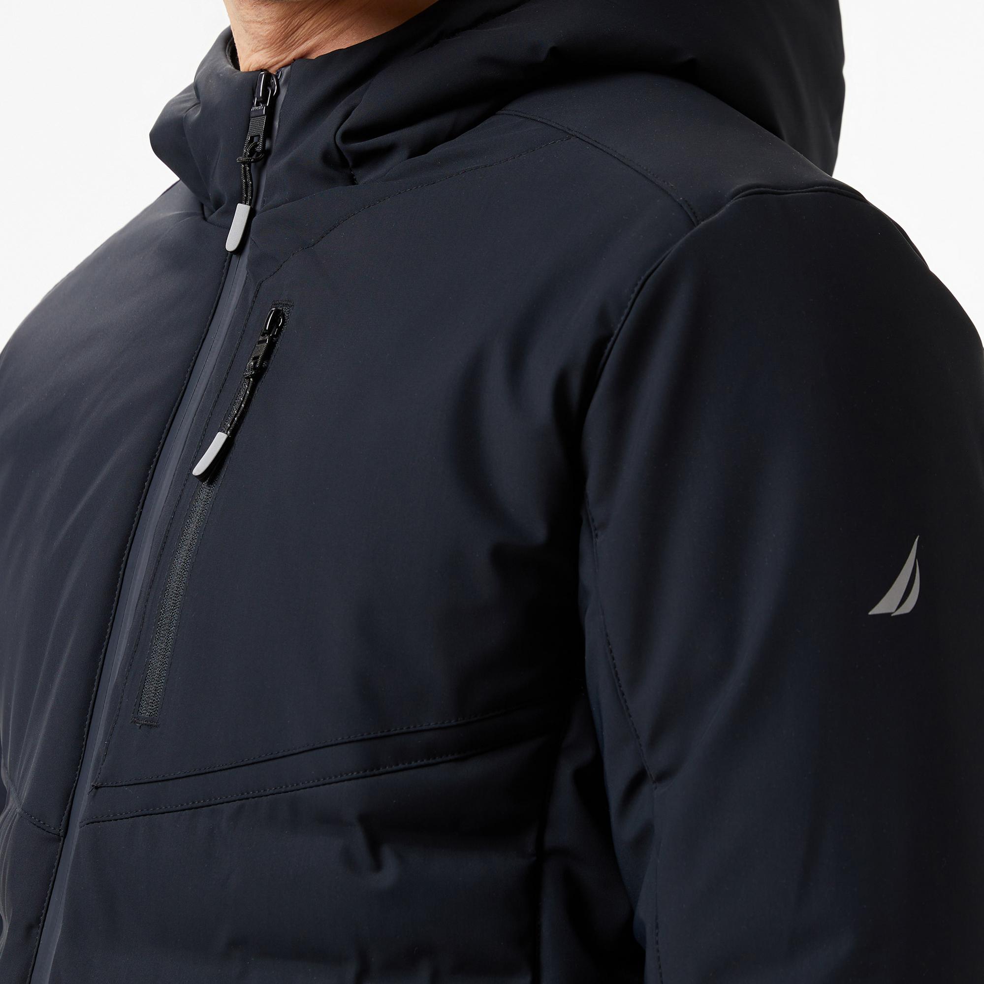 Nautica Erkek Siyah Regular Fit Mont