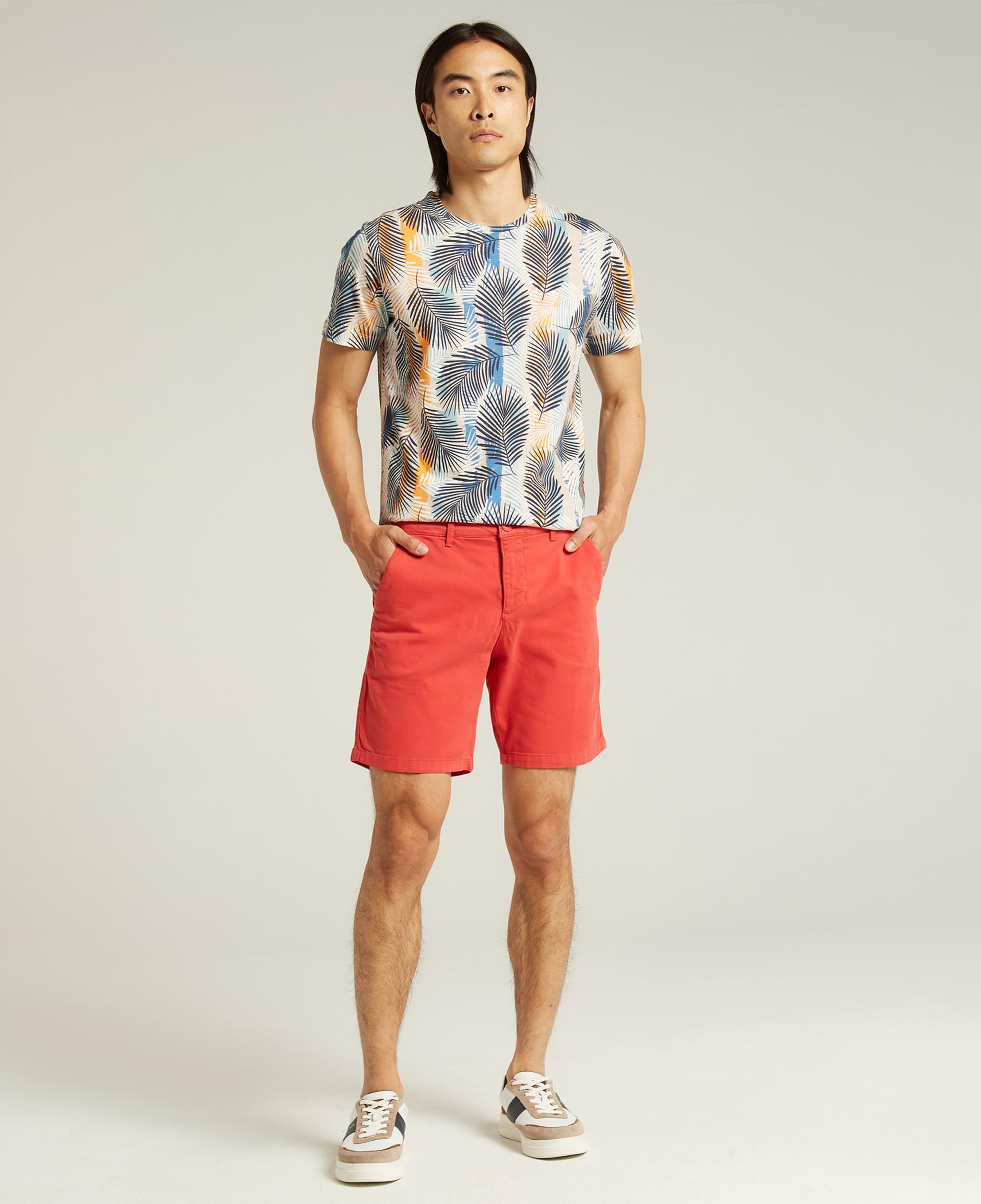 Nautica Erkek Kırmızı Slim Fit Bermuda Şort