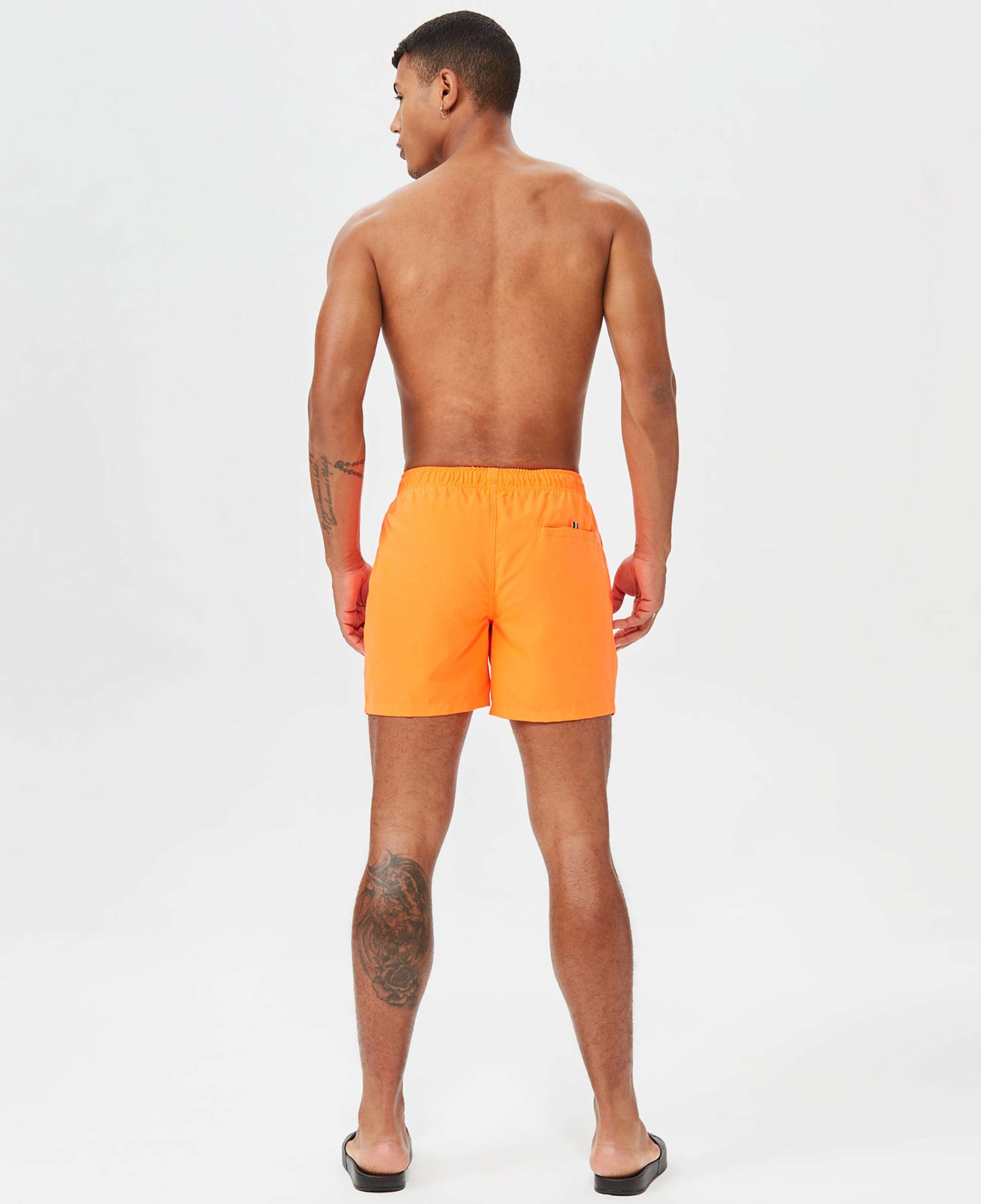 Nautica Erkek Turuncu Standart Fit Deniz Şortu