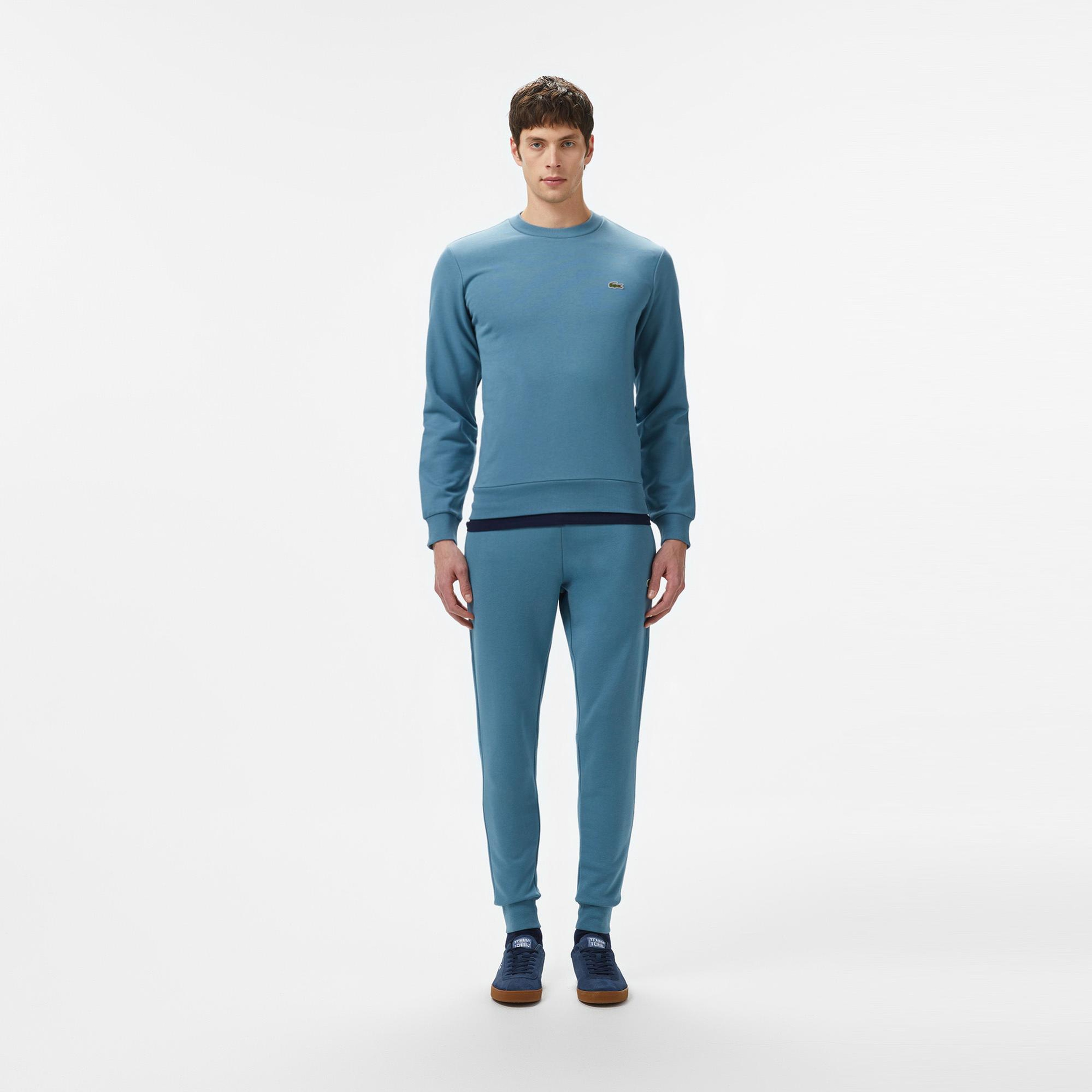 Lacoste Erkek Slim Fit Mavi Eşofman Altı